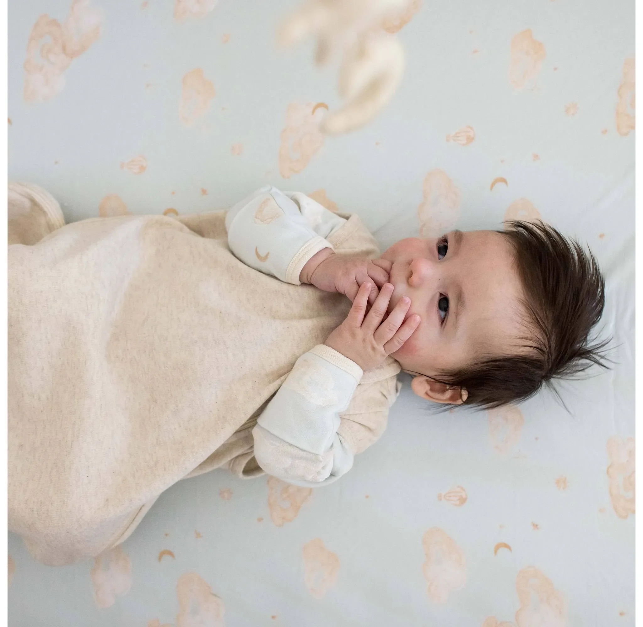 Baby® 2pk Good Night Sky Crib Sheets - Ice Flow - Image 2