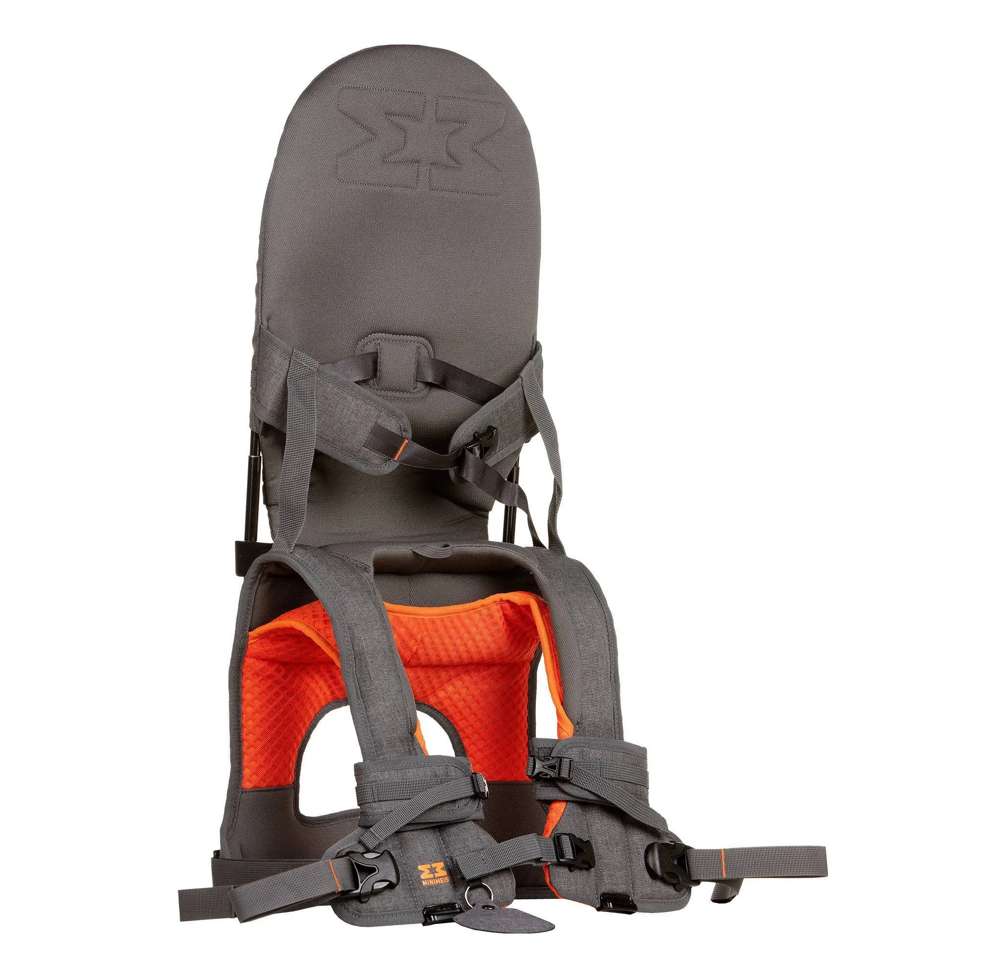 Baby and Child Shoulder Carrier - Gray/Orange