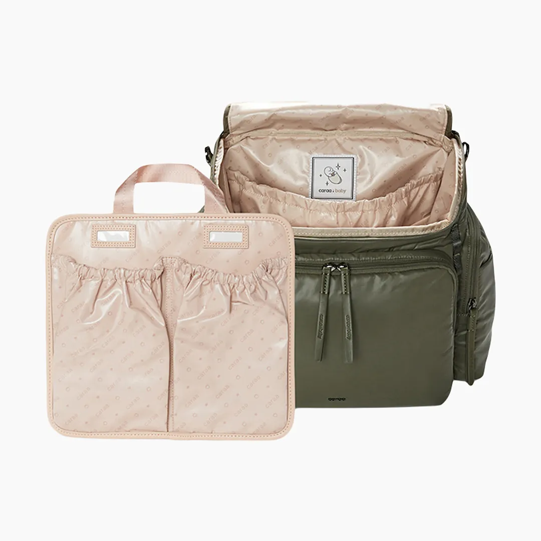 Baby Bag Medium - Olive Nylon - Image 3