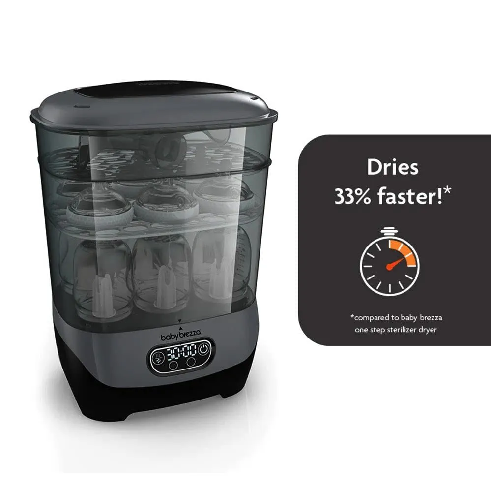 Baby Bottle Sterilizer And Dryer - Charcoal - Image 4