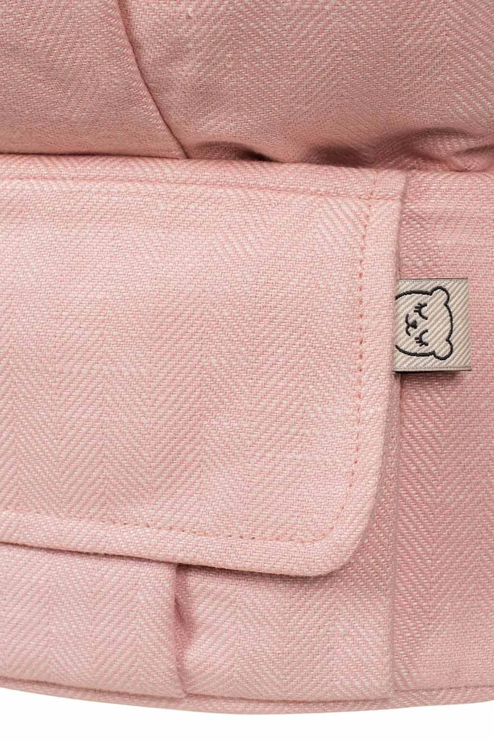 Linen Explore Baby Carrier - Carnation - Image 5