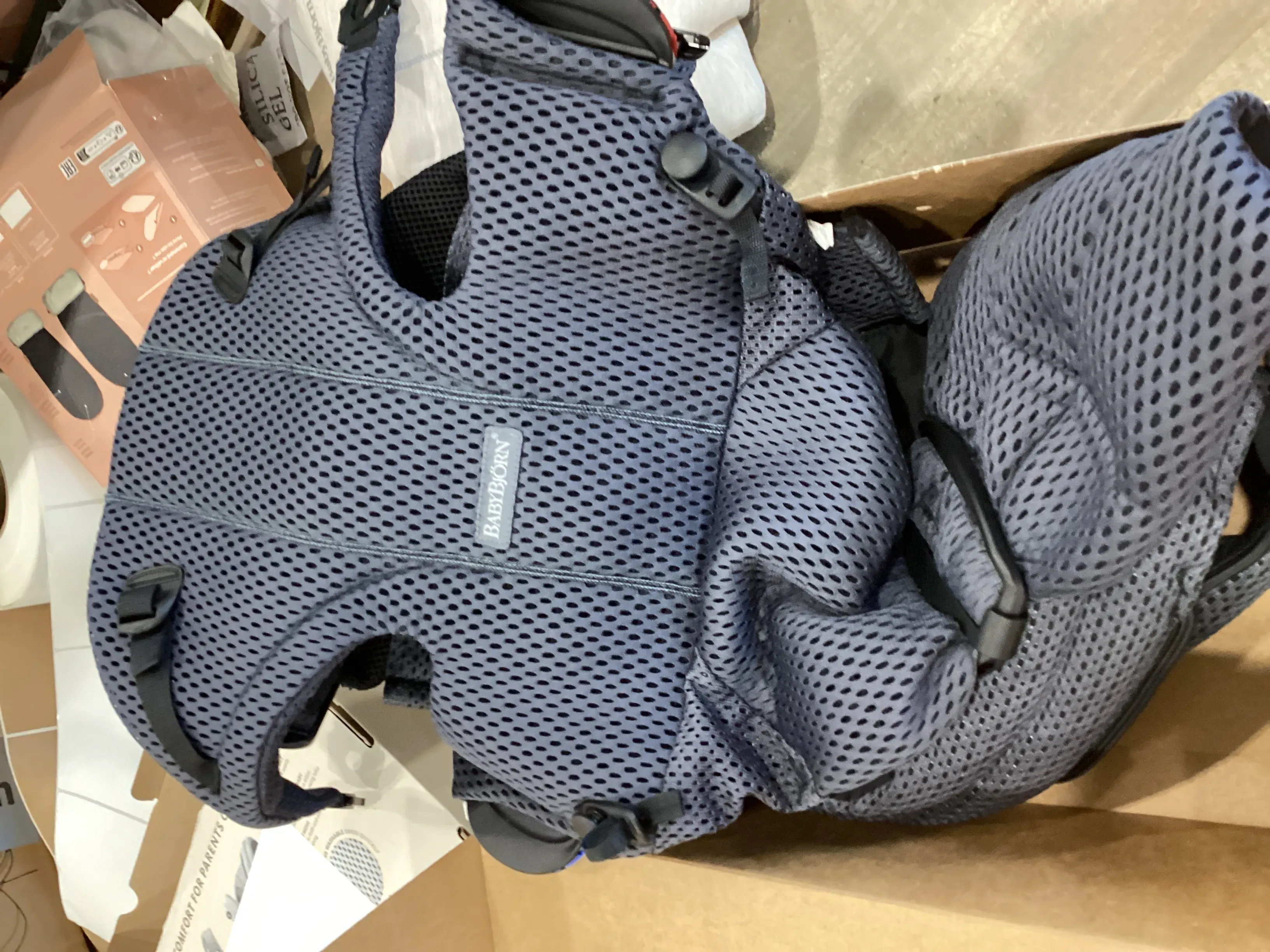 Baby Carrier Free, 3D Mesh - Anthracite - Image 4