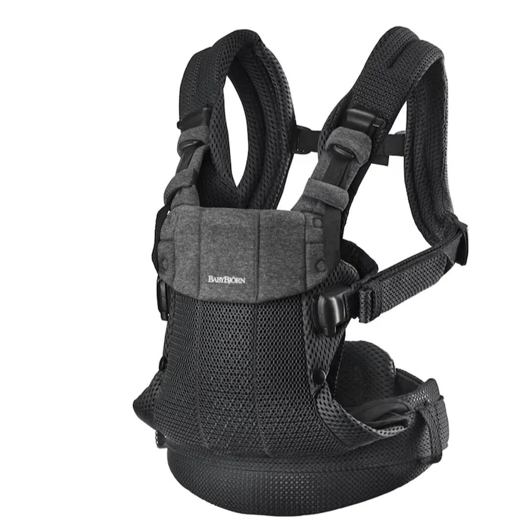 Baby Carrier Harmony - Black, 3D Mesh