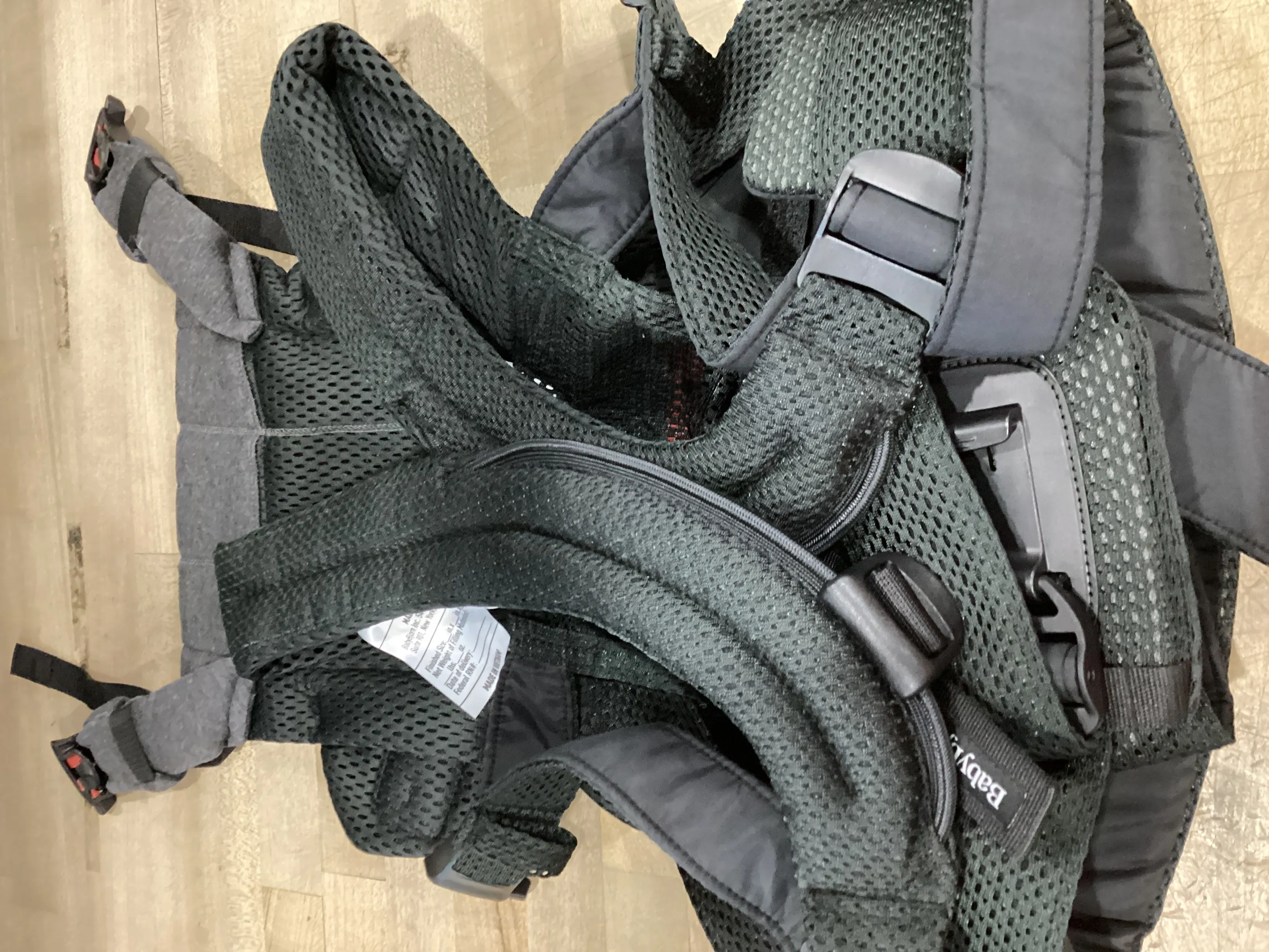 Baby Carrier Harmony - Black, 3D Mesh - Image 3