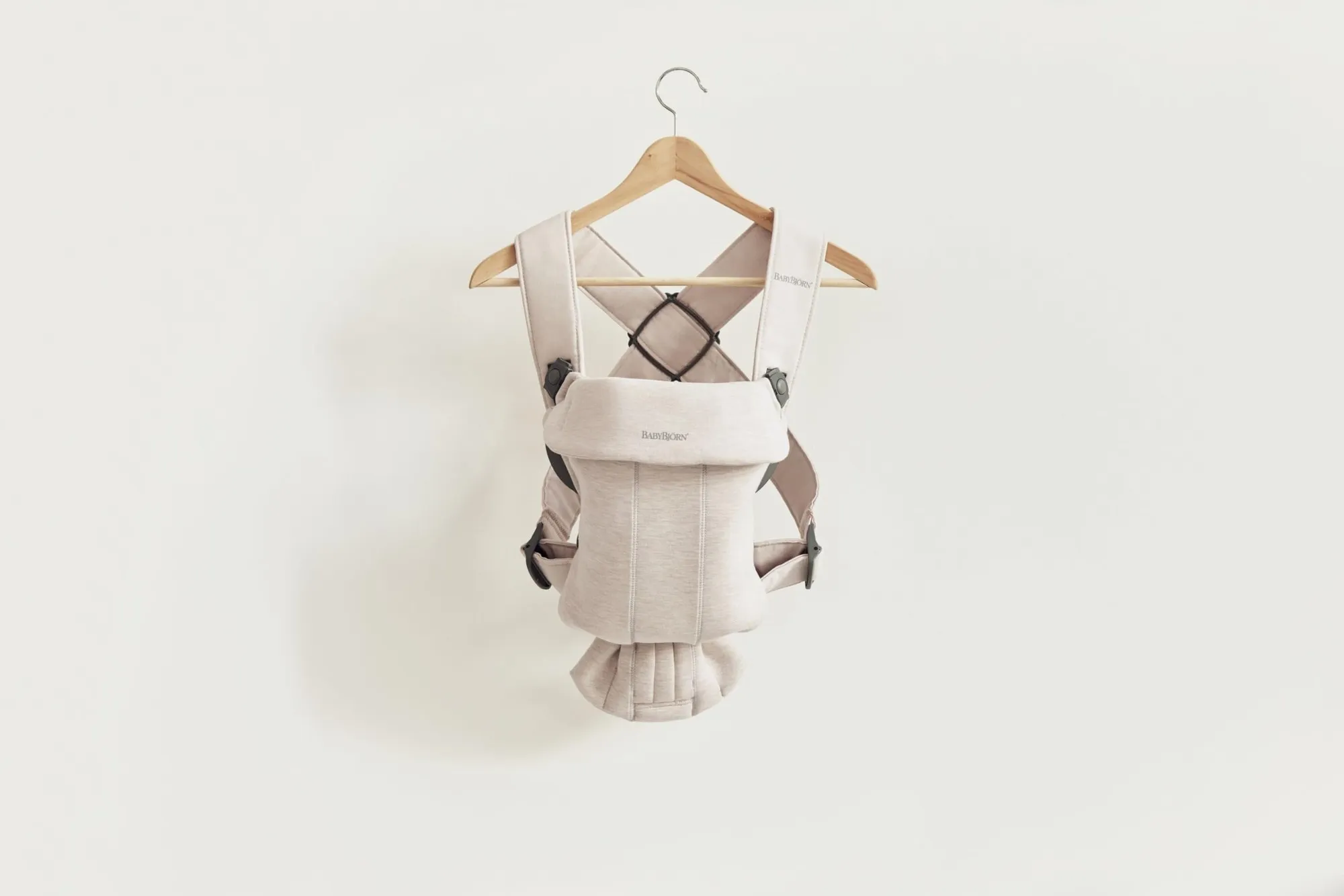 Baby Carrier MINI 3D Jersey Light Beige - Image 2