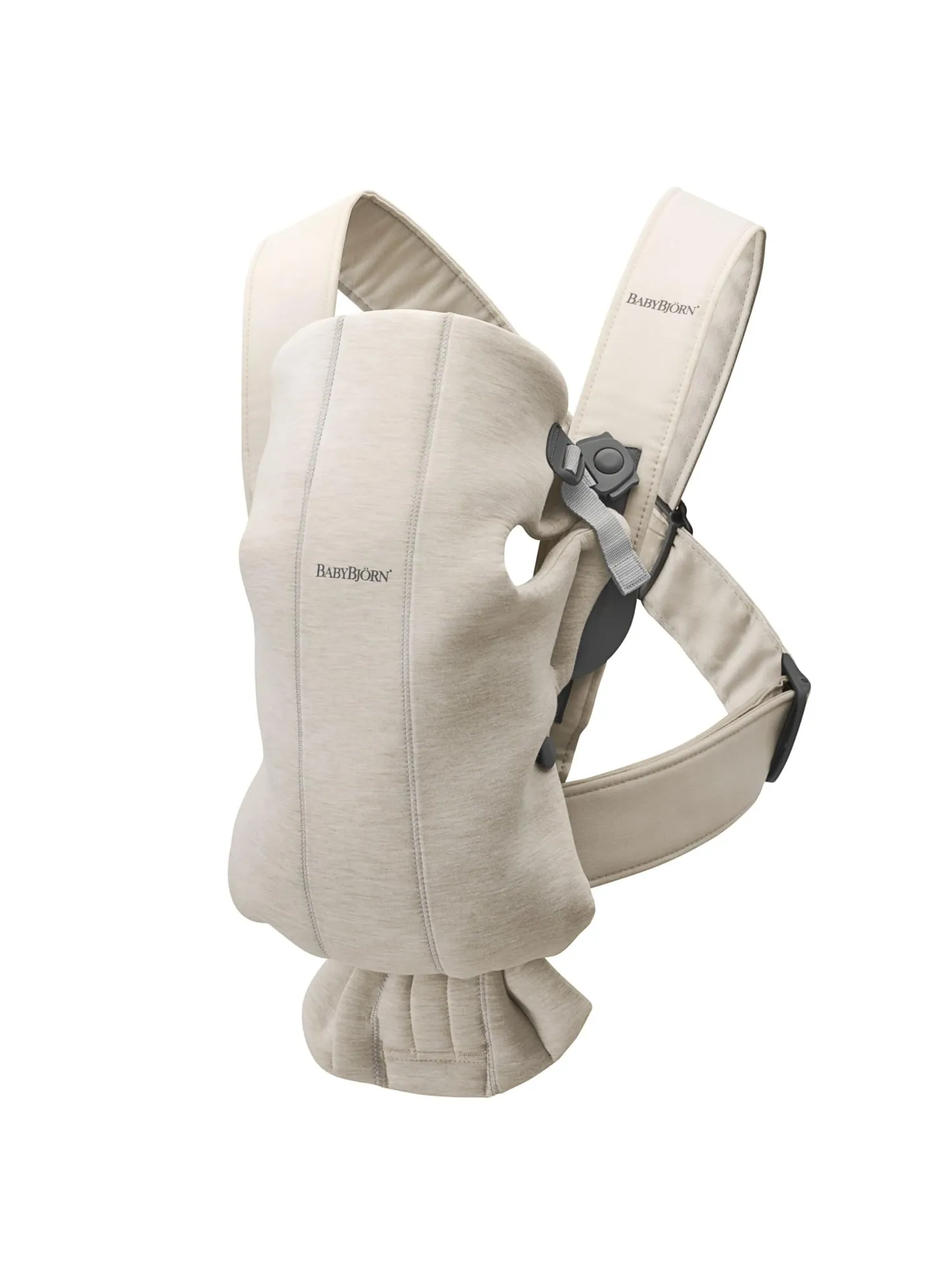 Baby Carrier MINI 3D Jersey Light Beige - Image 3