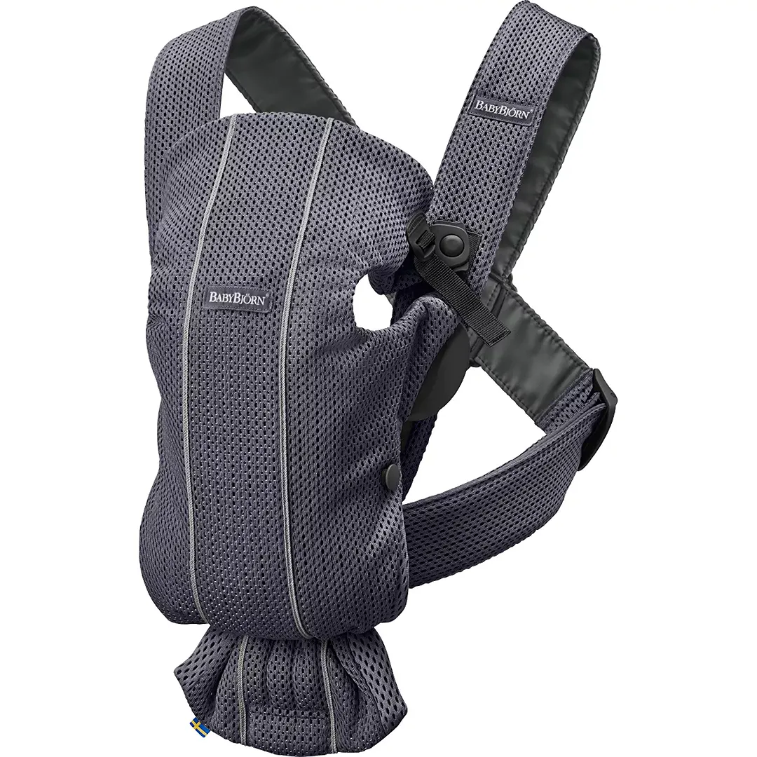 Baby Carrier Mini 3D Mesh - Anthracite - Image 2