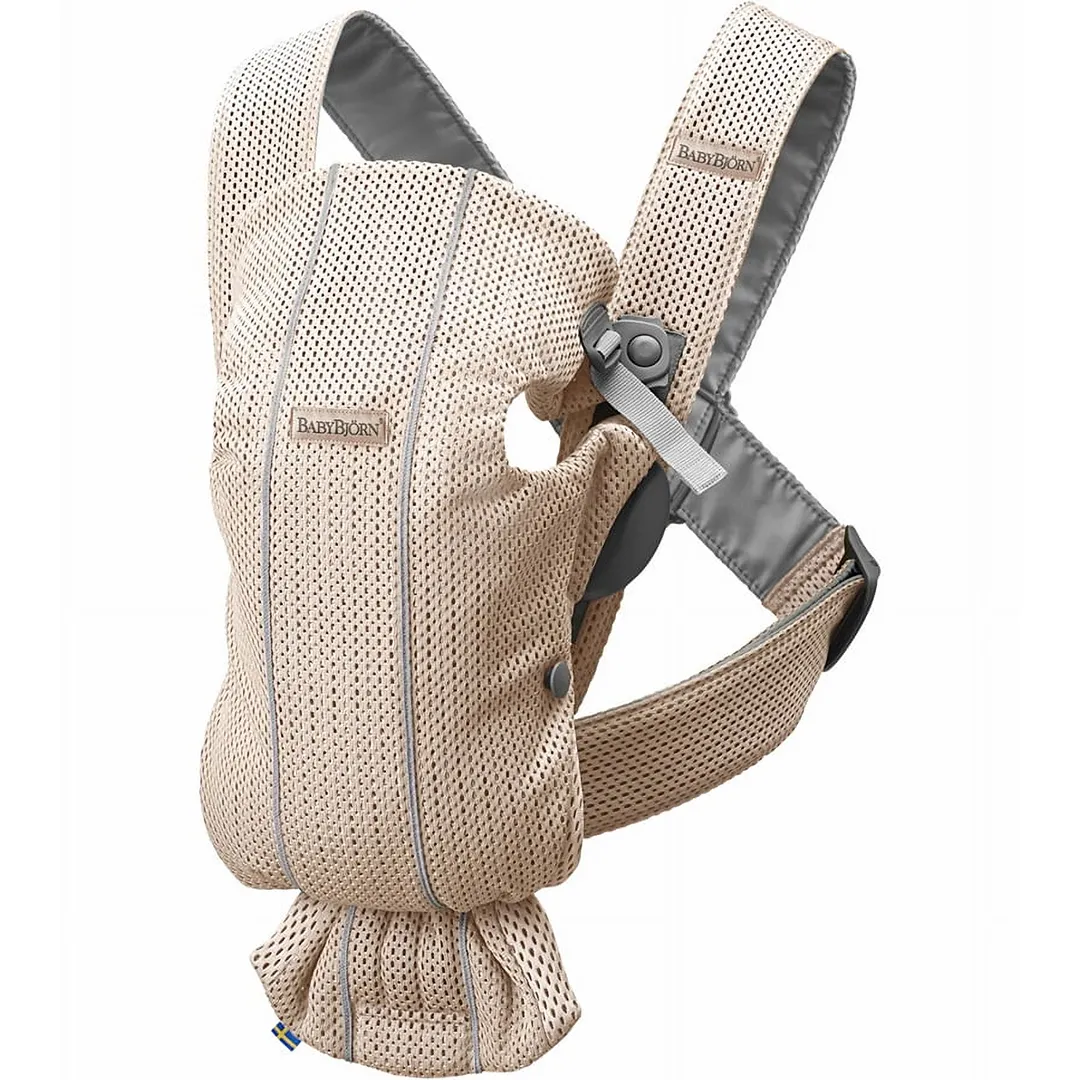 Baby Carrier Mini 3D Mesh - Pearly Pink - Image 4