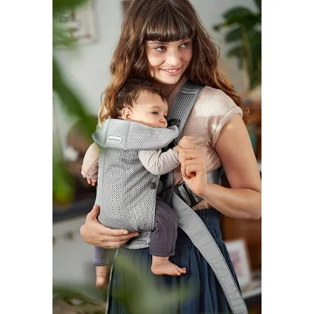 Baby Carrier Mini Gray 3D Mesh - Image 3