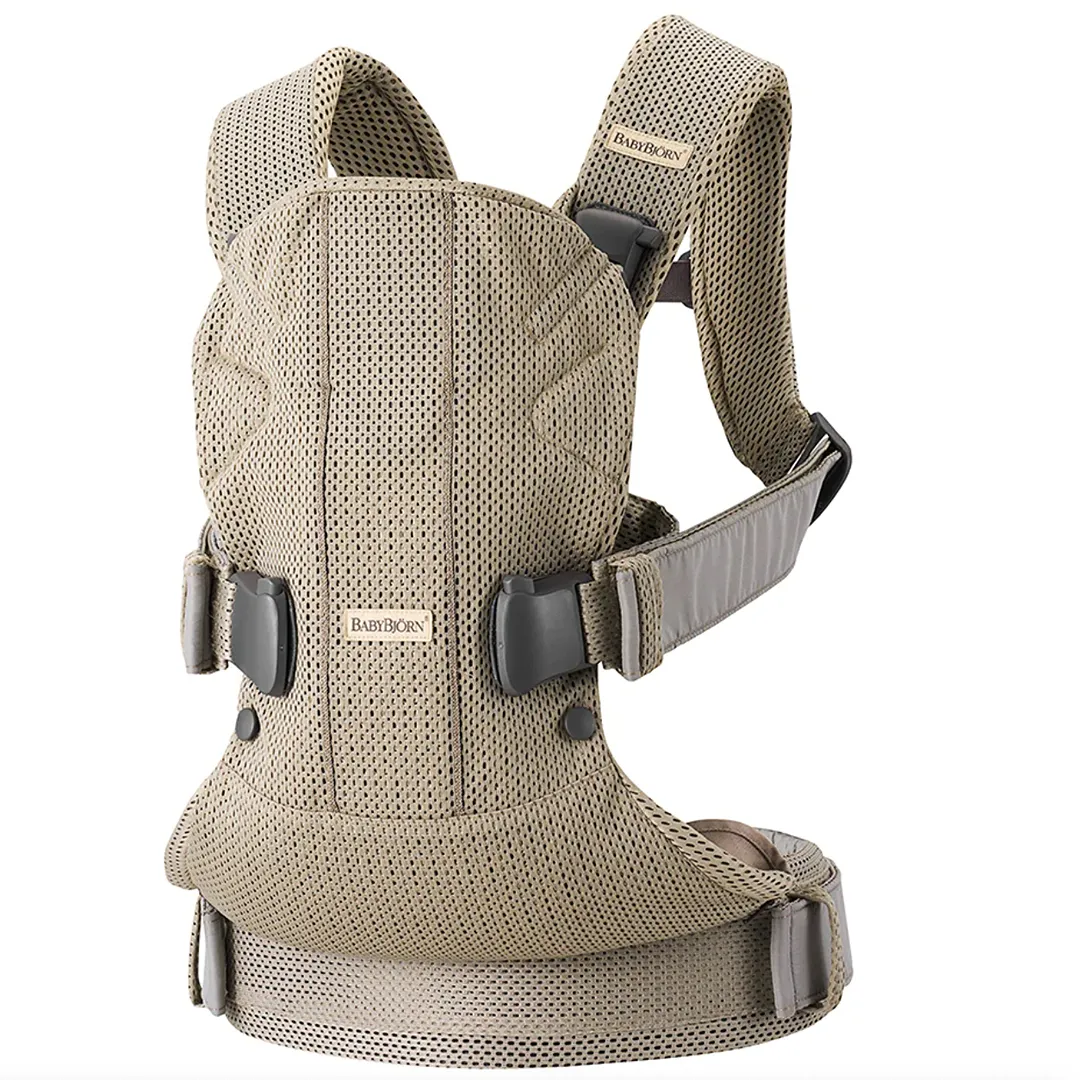 Baby Carrier One Air 3D Mesh - Grey Beige - Image 2