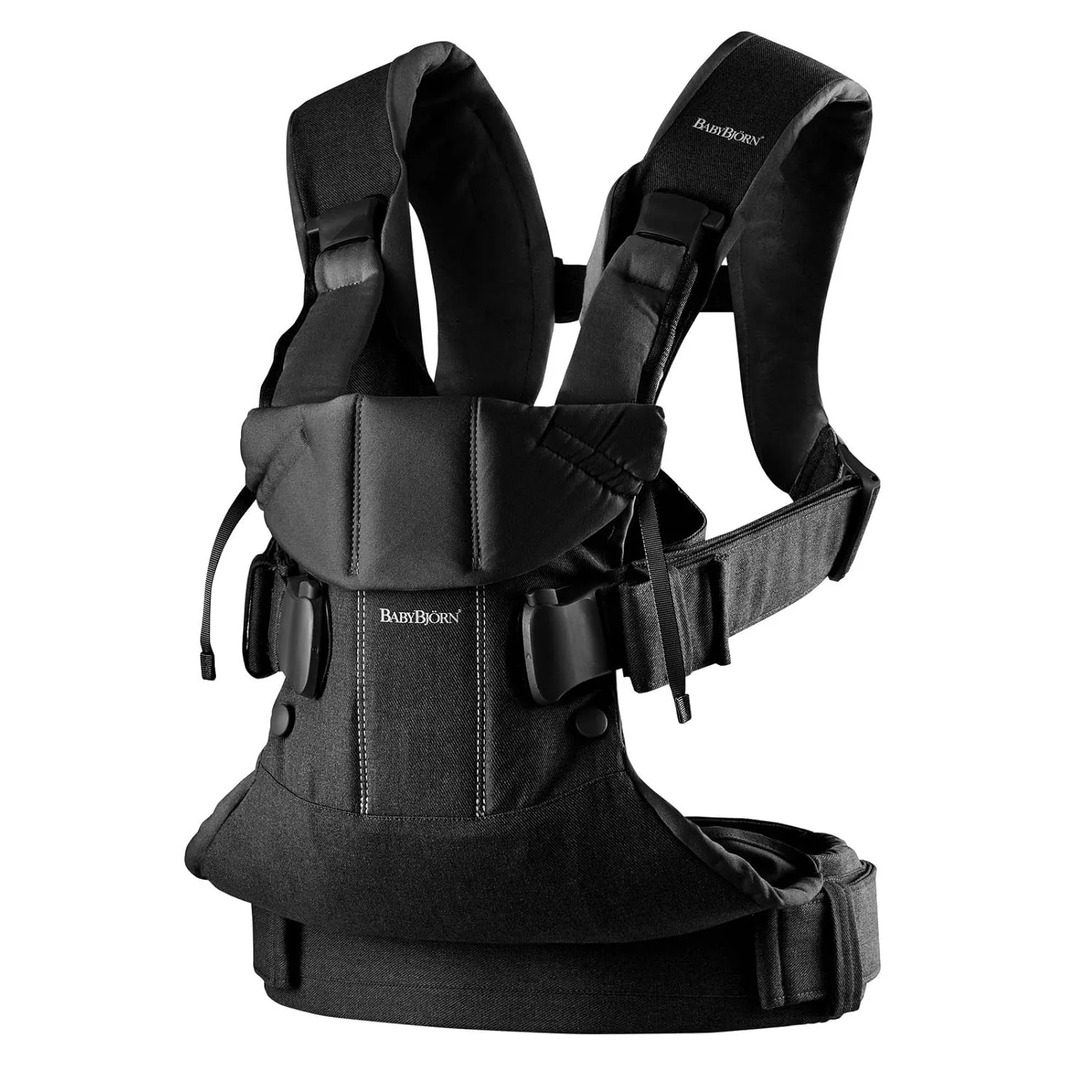 Baby Carrier One - Woven Black - Image 7