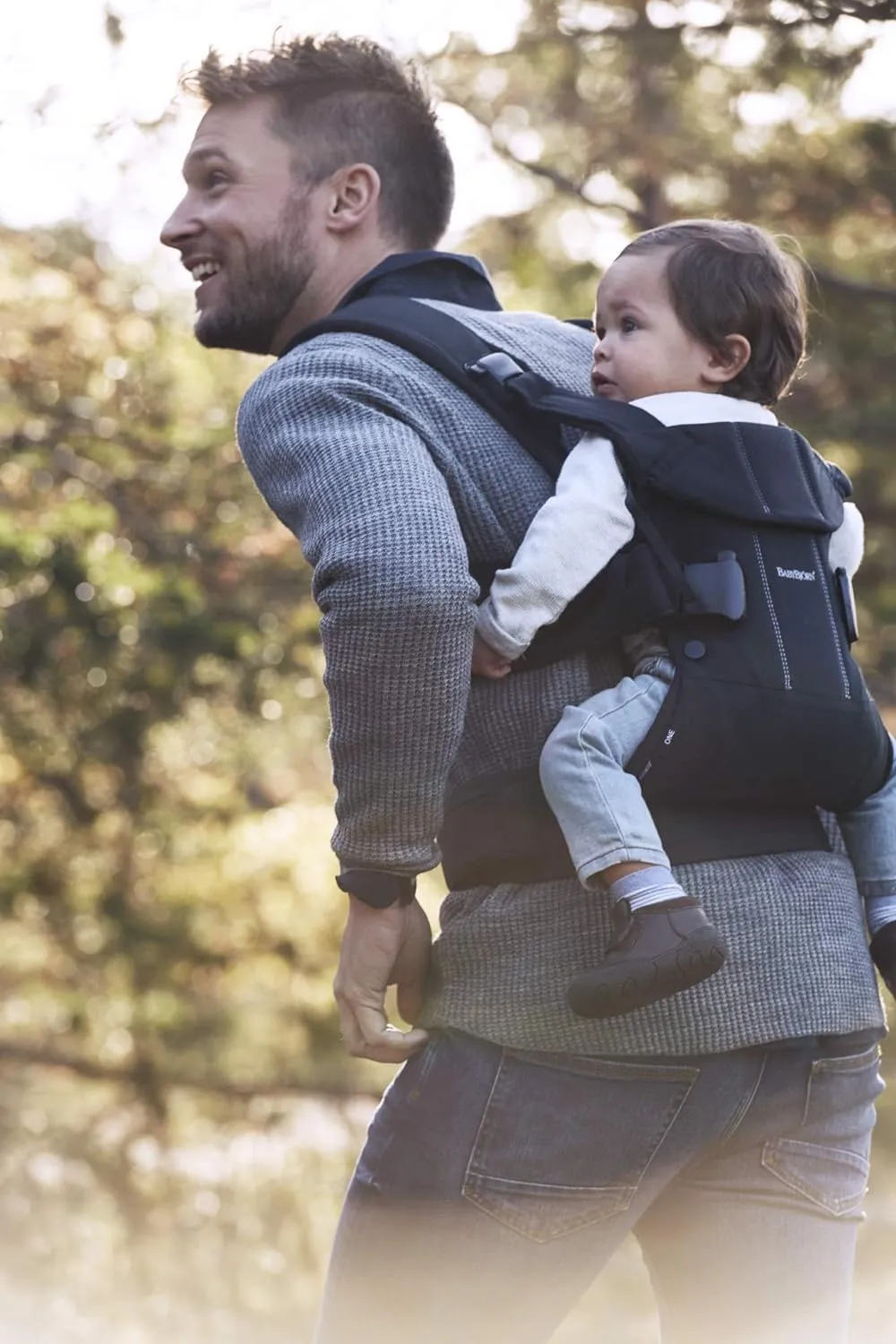 Baby Carrier One - Woven Black - Image 8