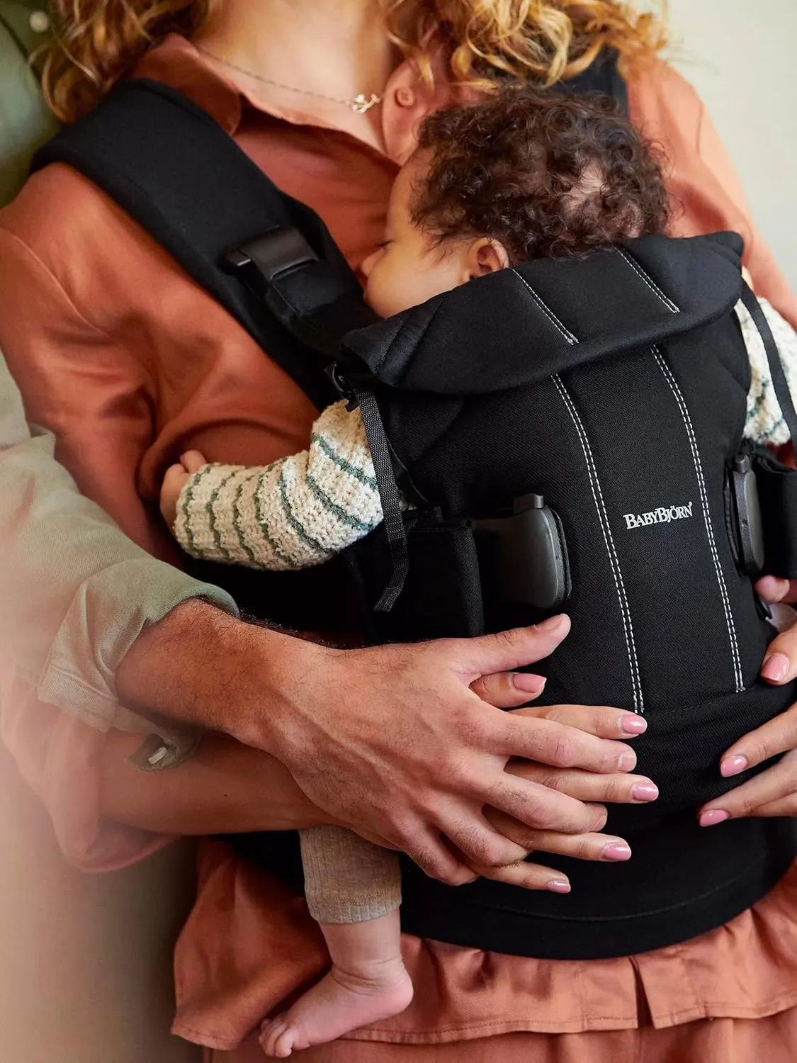Baby Carrier One - Woven Black - Image 9