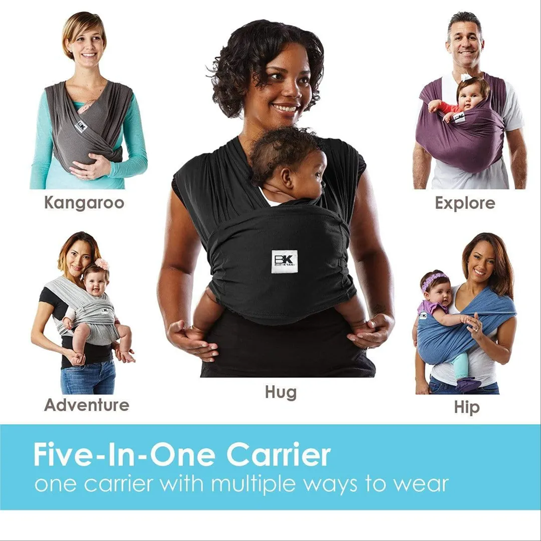 Baby Carrier Size XL - Basic Black - Image 5
