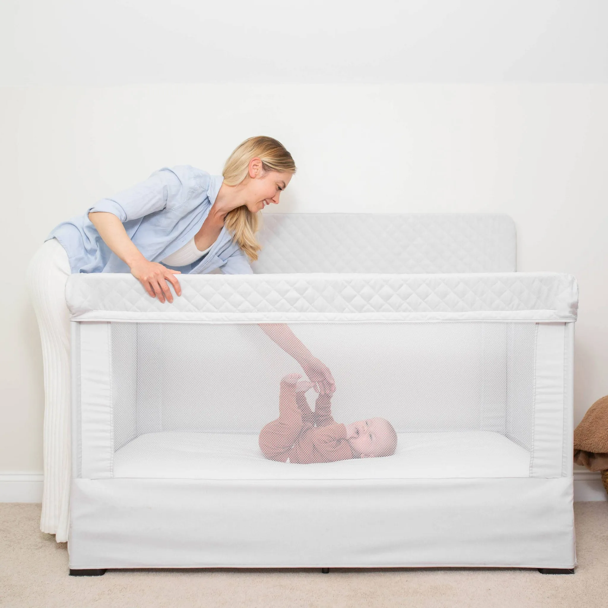 Baby Delight Lunaire Crib - Driftwood Gray - Image 2