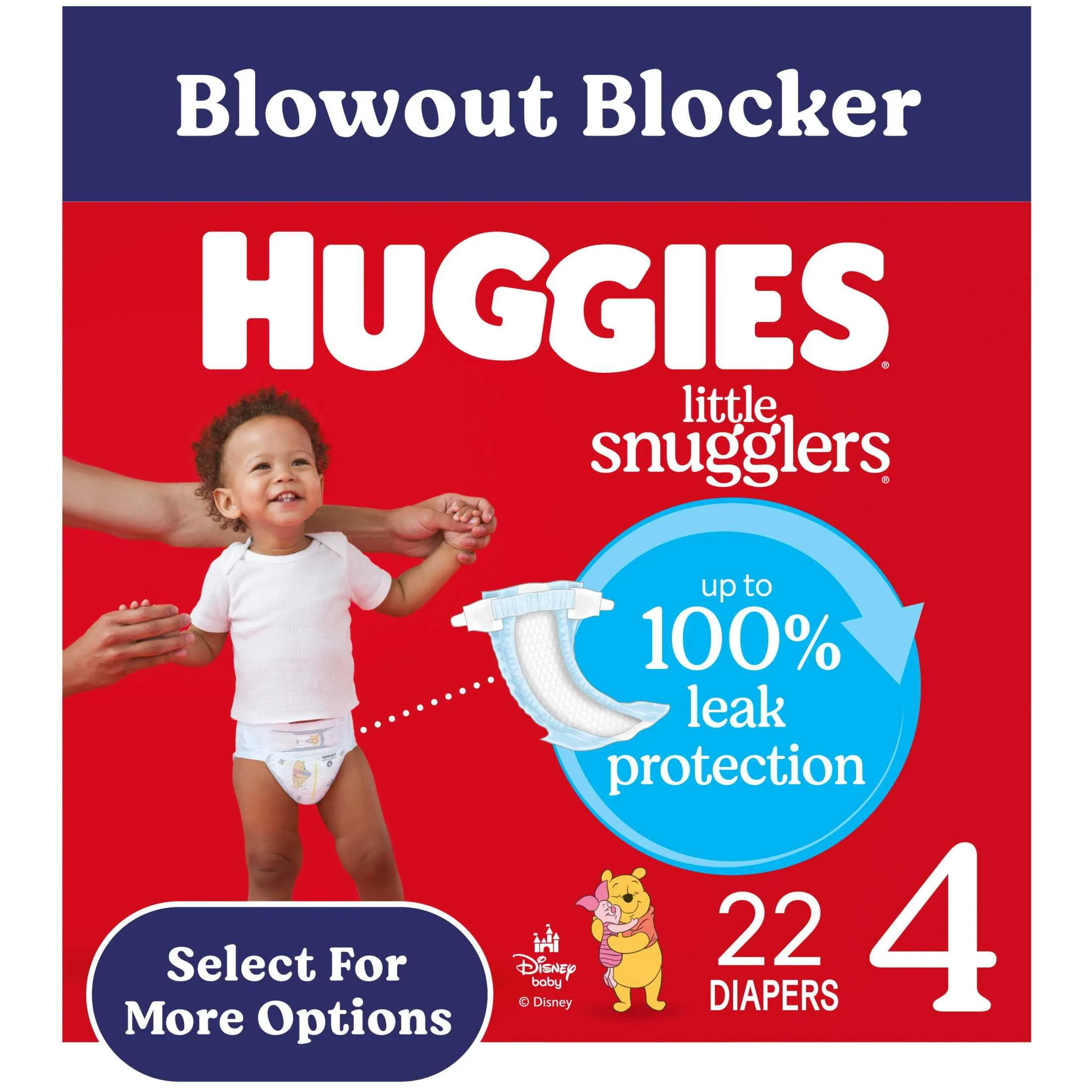 Baby Diapers - Size 4 (22-37 lbs)