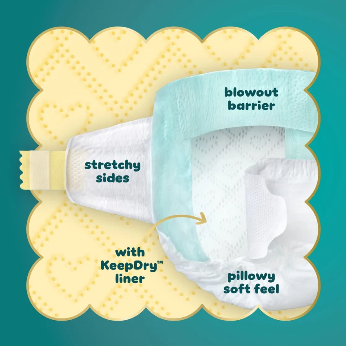 Baby Diapers Size 8 - 76 Count - Image 4