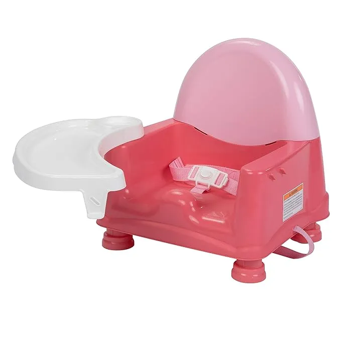Baby Easy Care Swing Tray Feeding Booster Coral Crush - Image 3