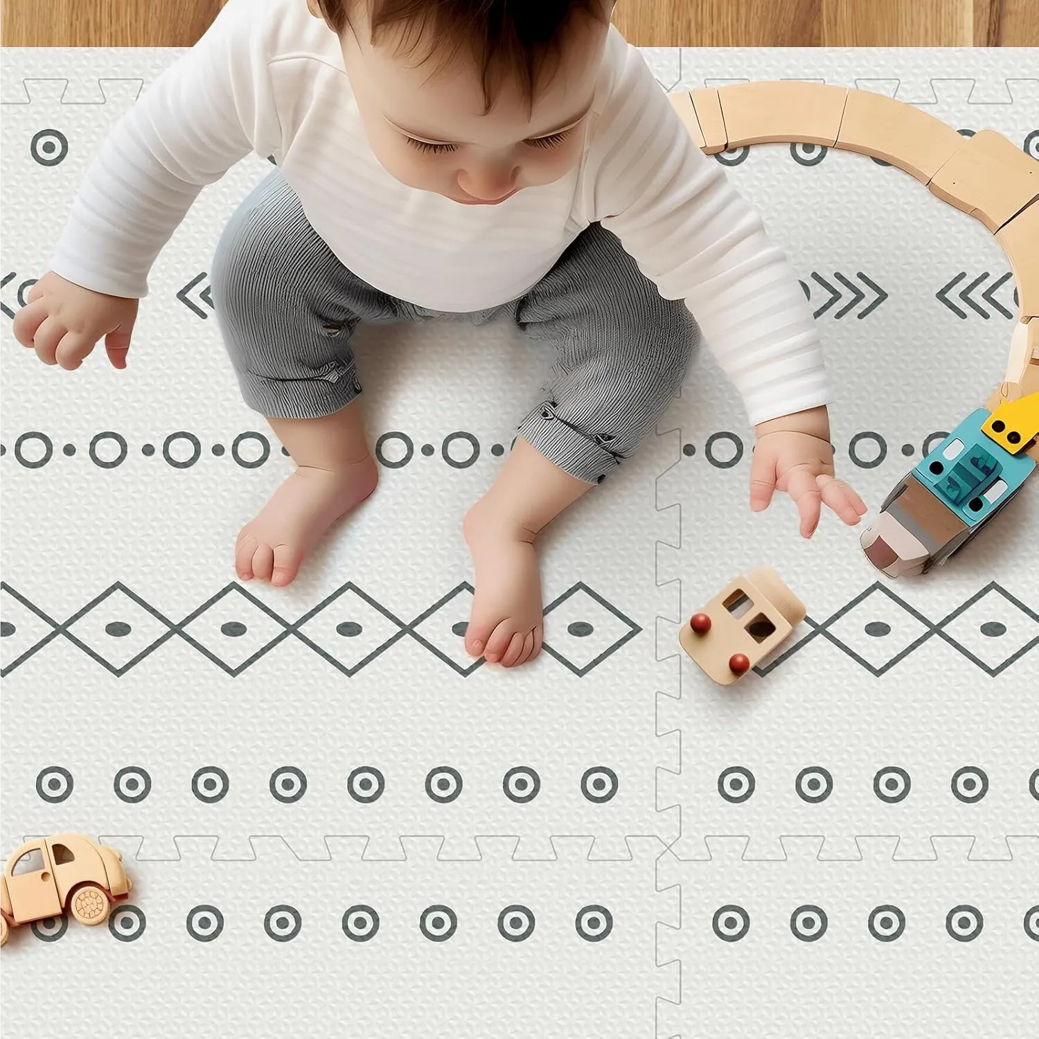 Baby Foam Play Mat - 72x48 - Image 4