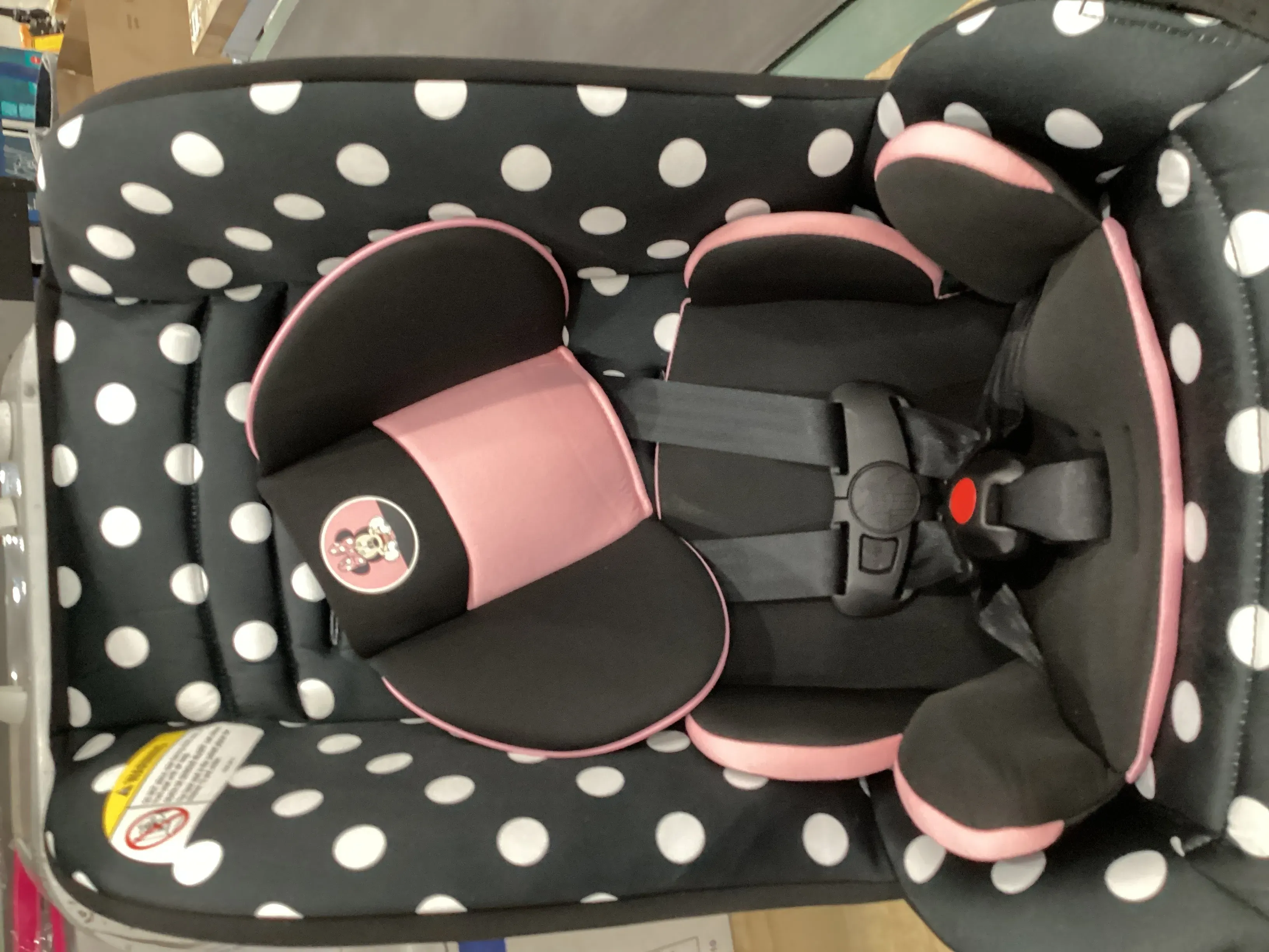 Baby Jive Convertible Car Seat - Peeking Minnie - Image 3