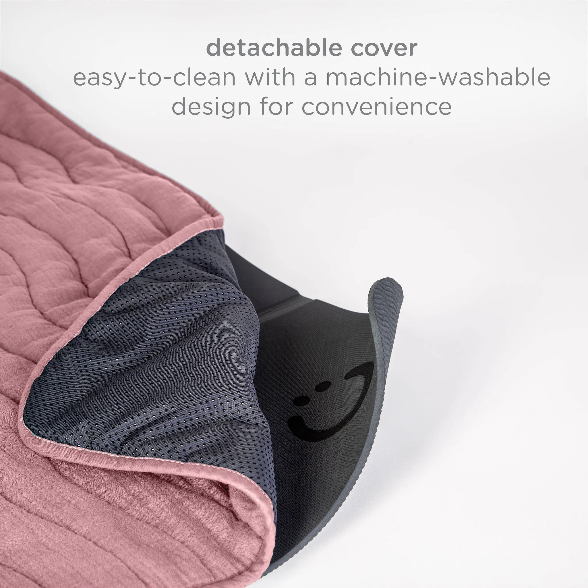 Play Mat with Soft Washable Cover - Fig Blossom/Pink - Image 6