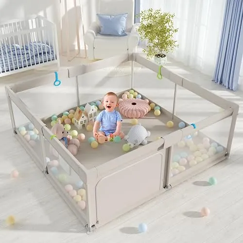 Baby Playpen 59"x59"x27" - Image 7