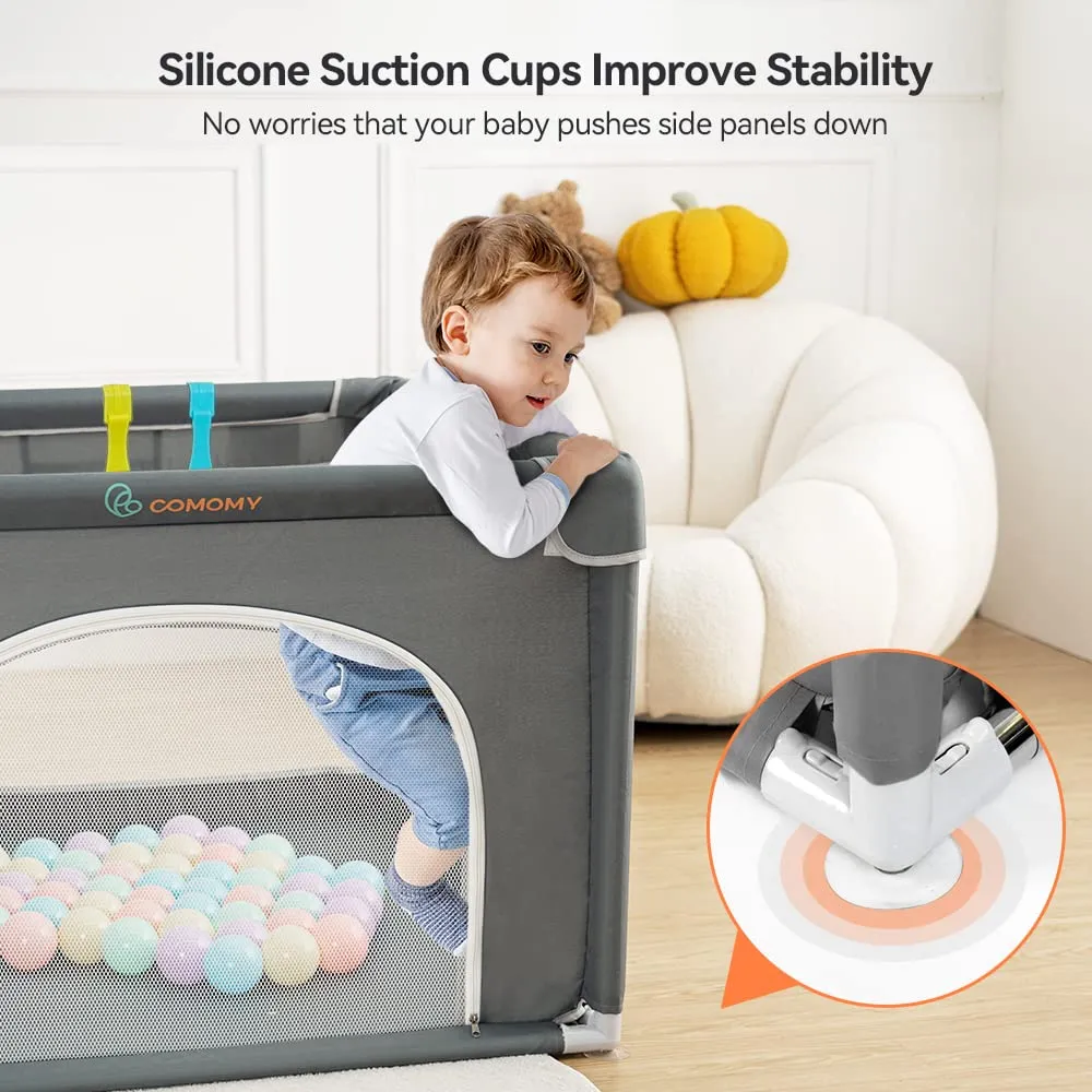 Baby Playpen - Dark Grey - Image 3