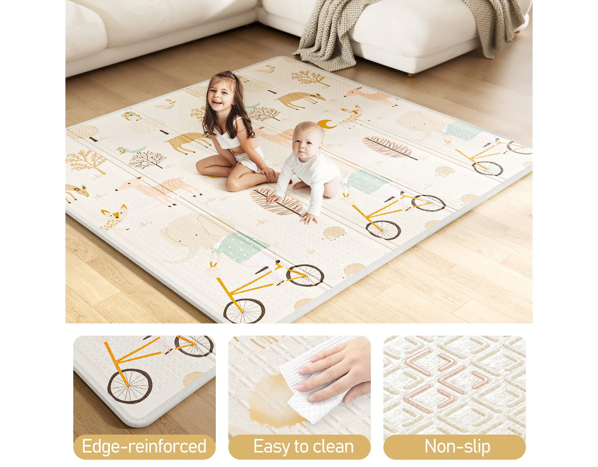 Baby Playpen with Mat - Indoor & Outdoor Activity Center - Image 4