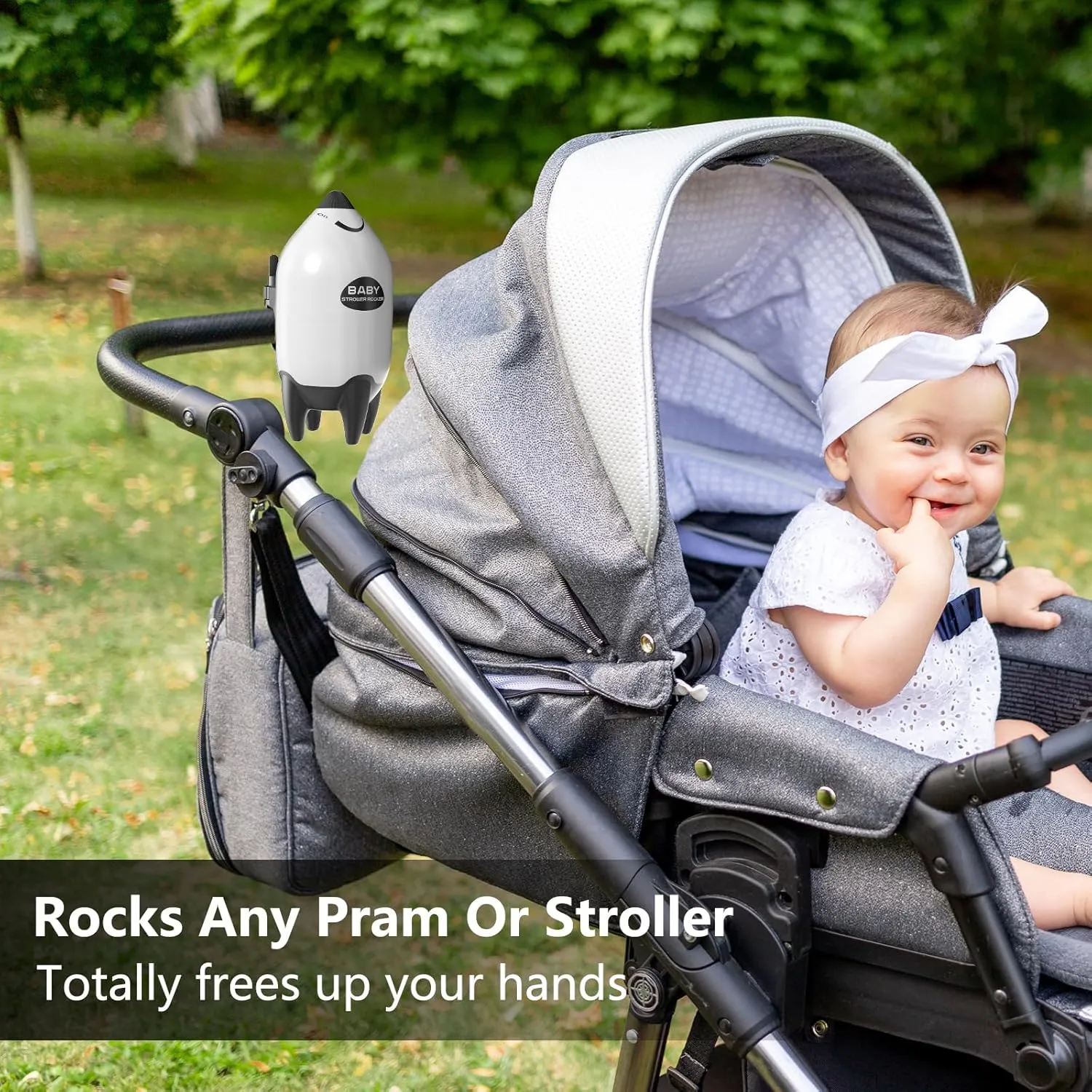 Baby Rocker - White - Image 2