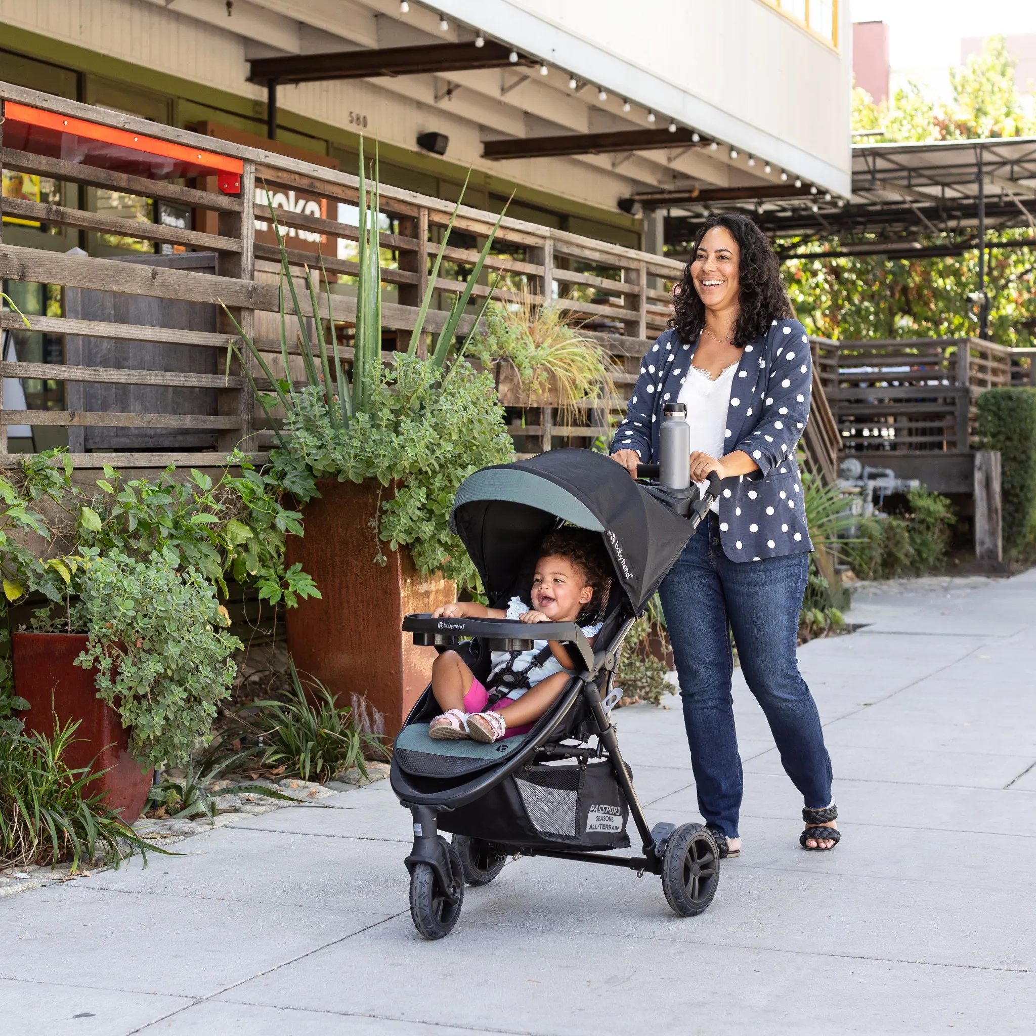 Baby Trend Passport All-Terrain Seasons Travel System - Madrid Green - Image 3