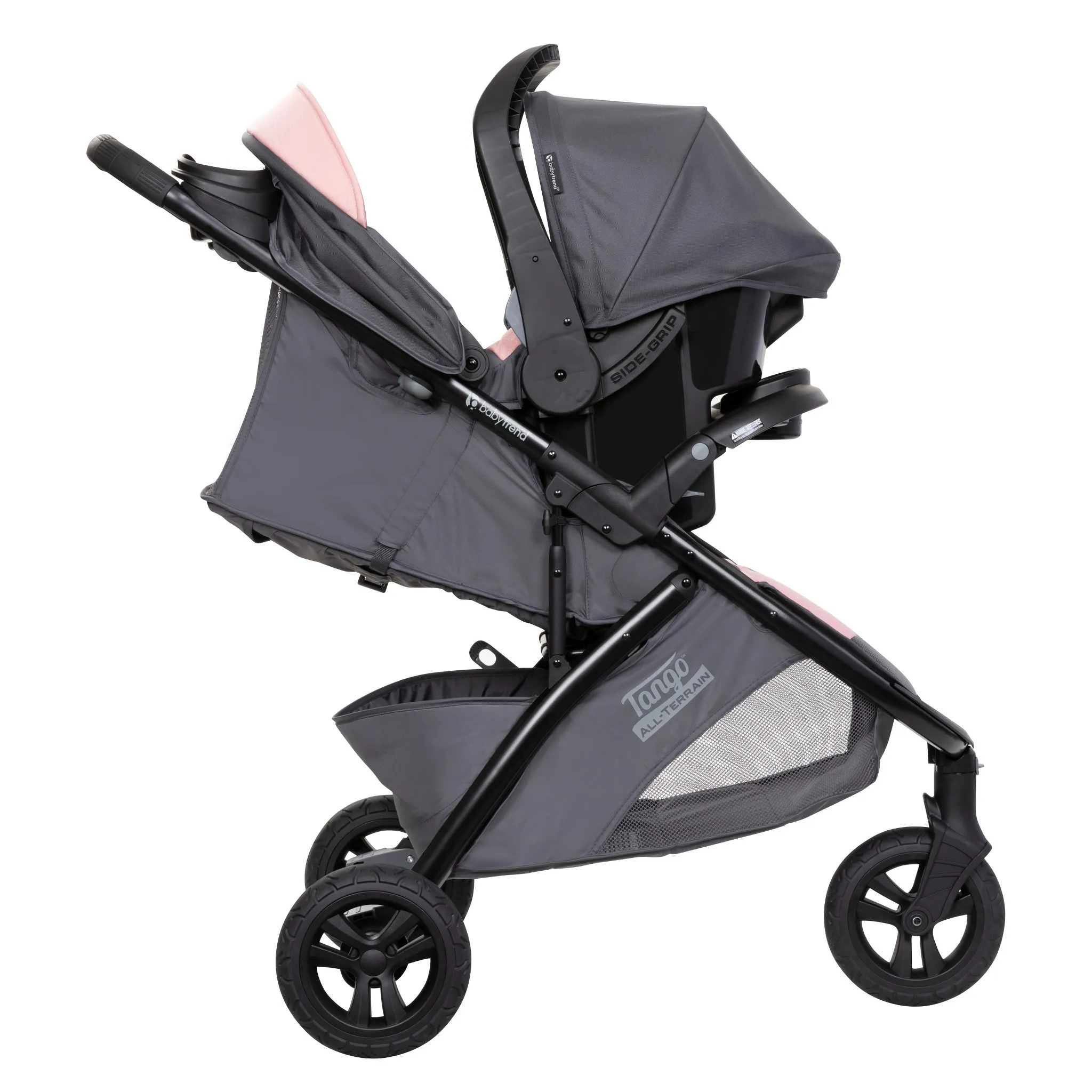 Baby Trend Tango All-Terrain Stroller - Ultra Pink - Image 3