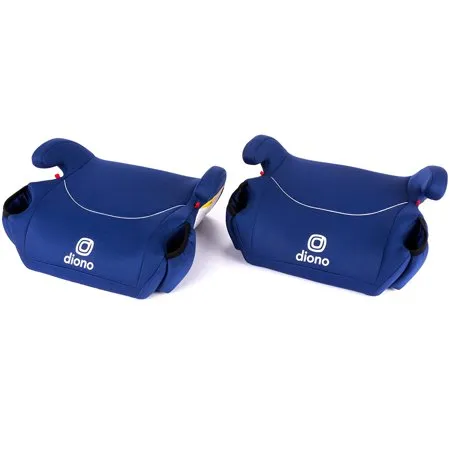 Solana Pack of 2 Backless Booster Car Seats - Blue