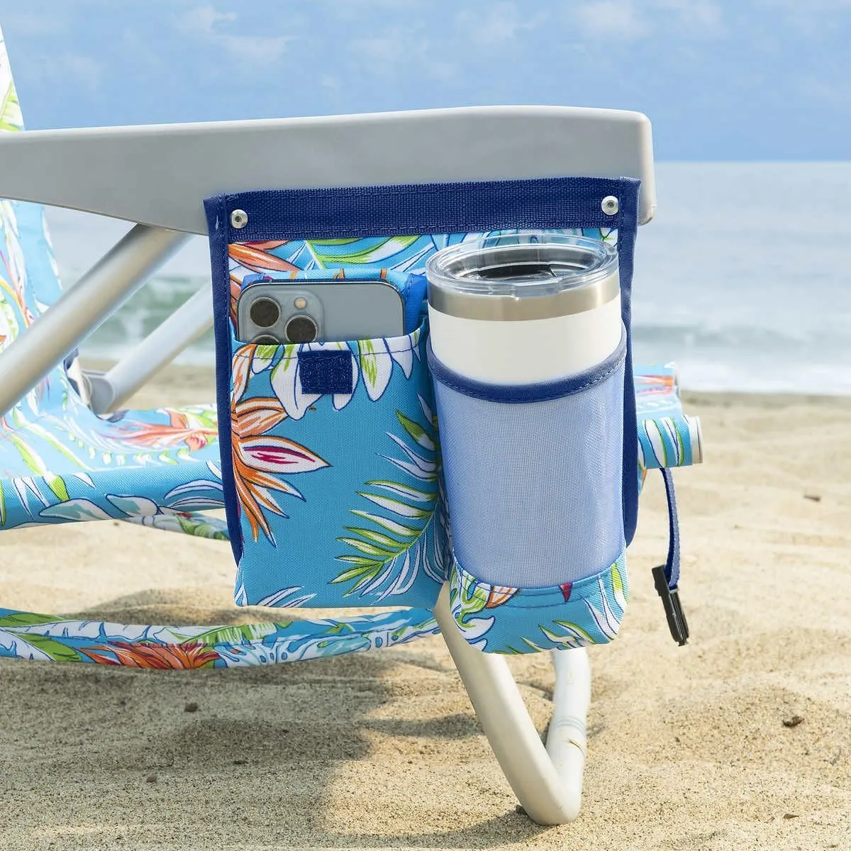 Backpack Beach Chair 2 Pack - Floral - Image 4
