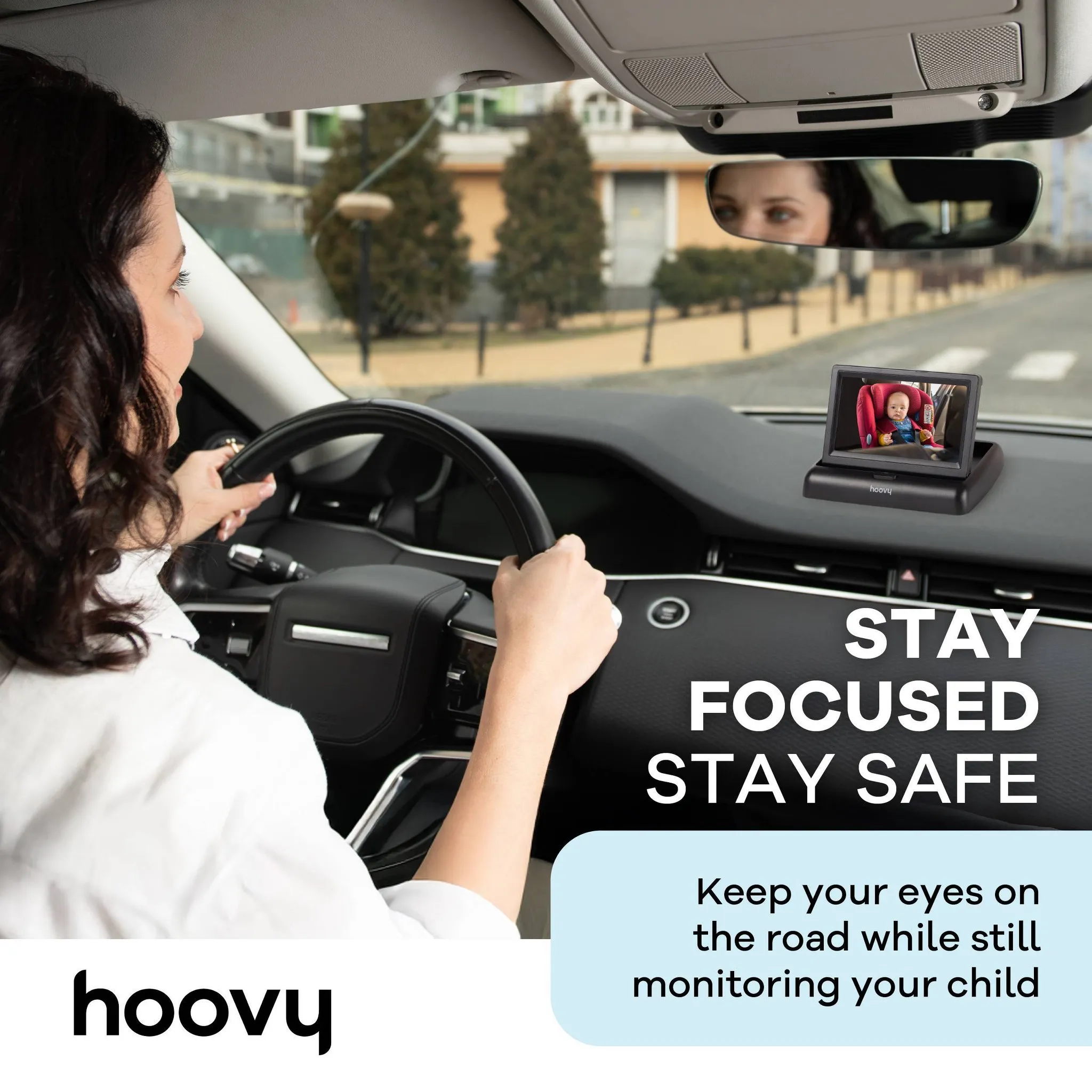Backseat Baby Car Camera Monitor with HD Real Time Video - Image 5