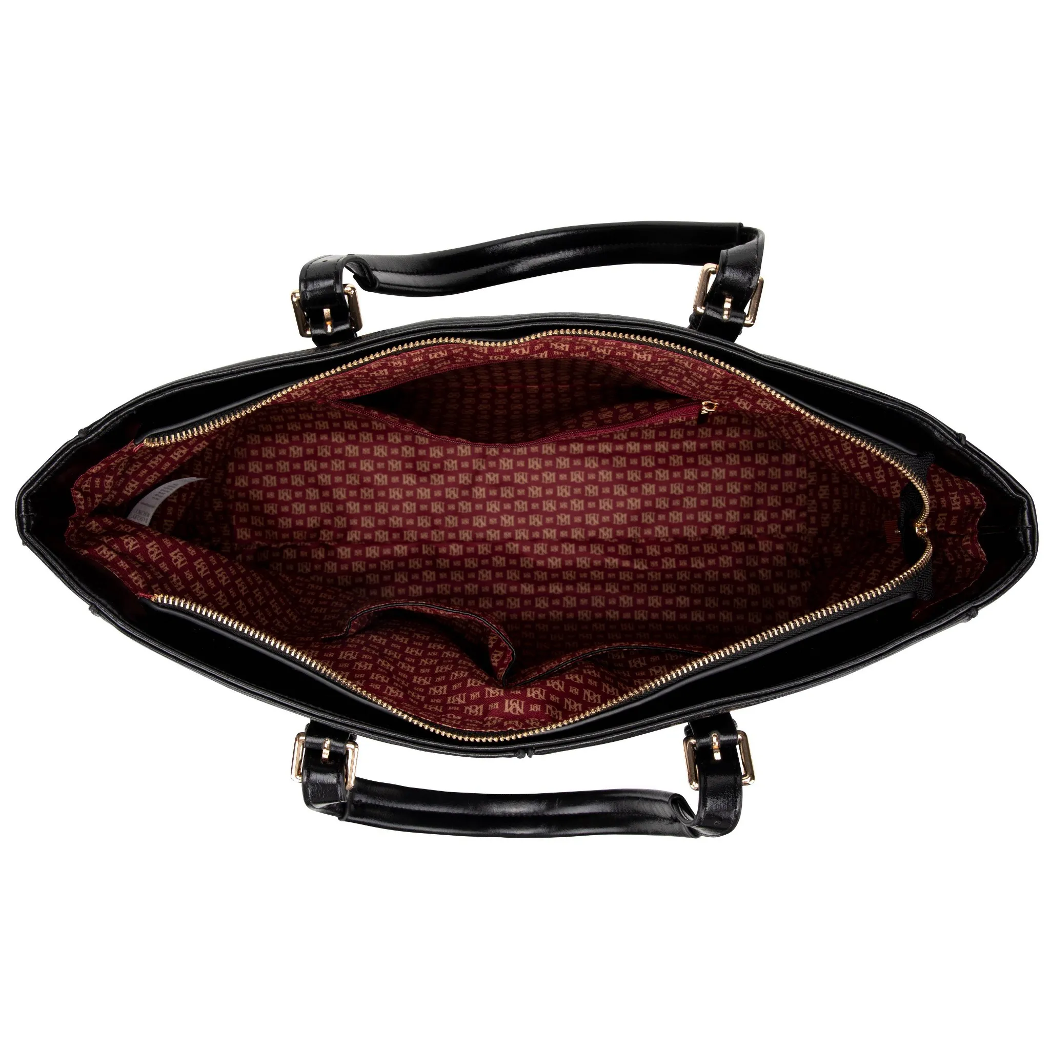 Badgley Mischka Julia Travel Weekender Bag - Black - Image 2