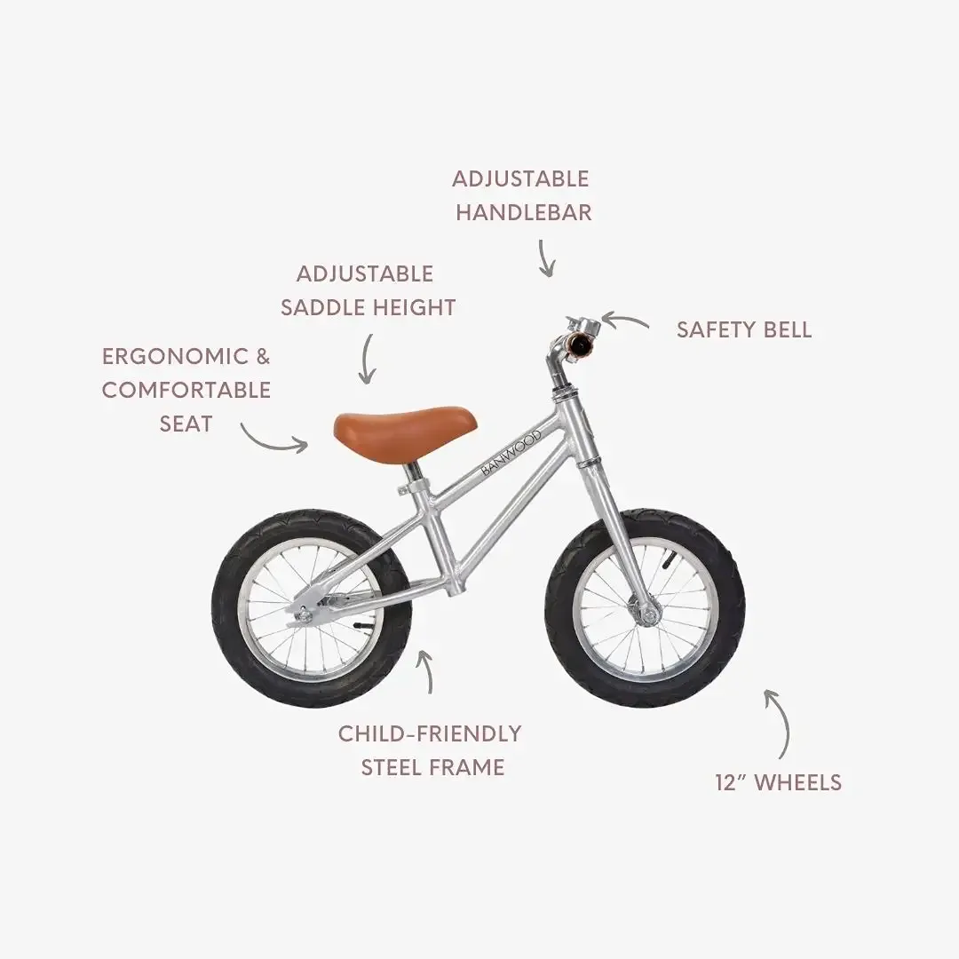 Balance Bike First Go  - Chrome - Image 2