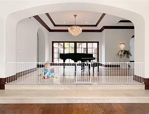 BalanceFrom Easy Walk-Thru Safety Gate for Doorways and Stairways
