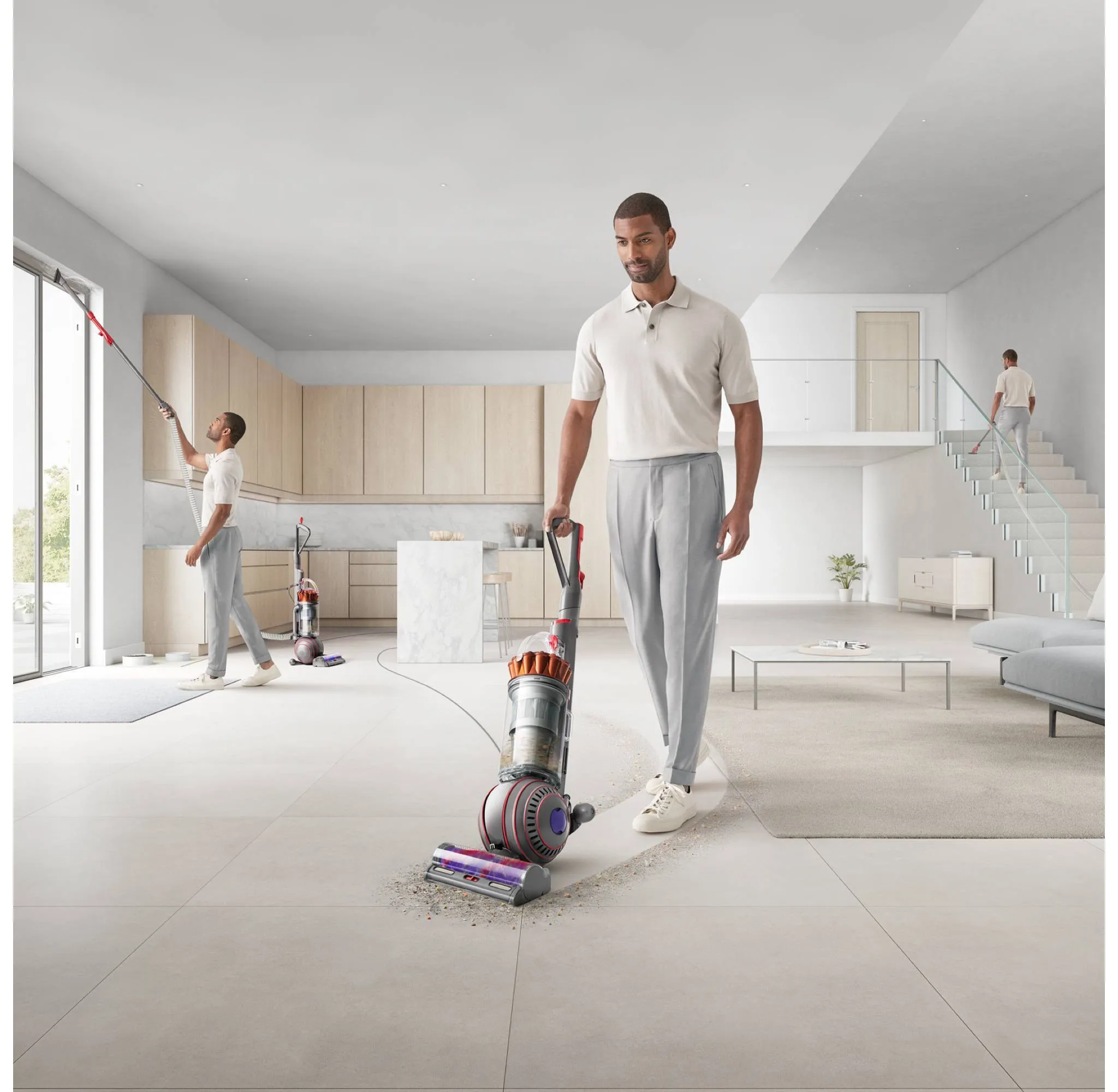 Ball Animal 3 Total Clean Upright Vacuum: Multi-Surface, Bagless, Cyclonic Action, 3 Speeds, 35' Cord - Image 2