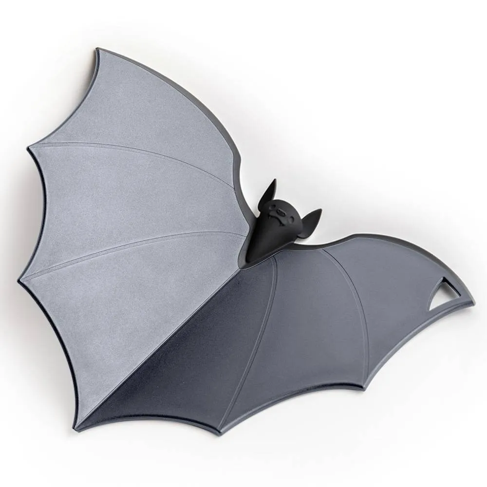 Batty Foldable Plastic Cutting Board Gray