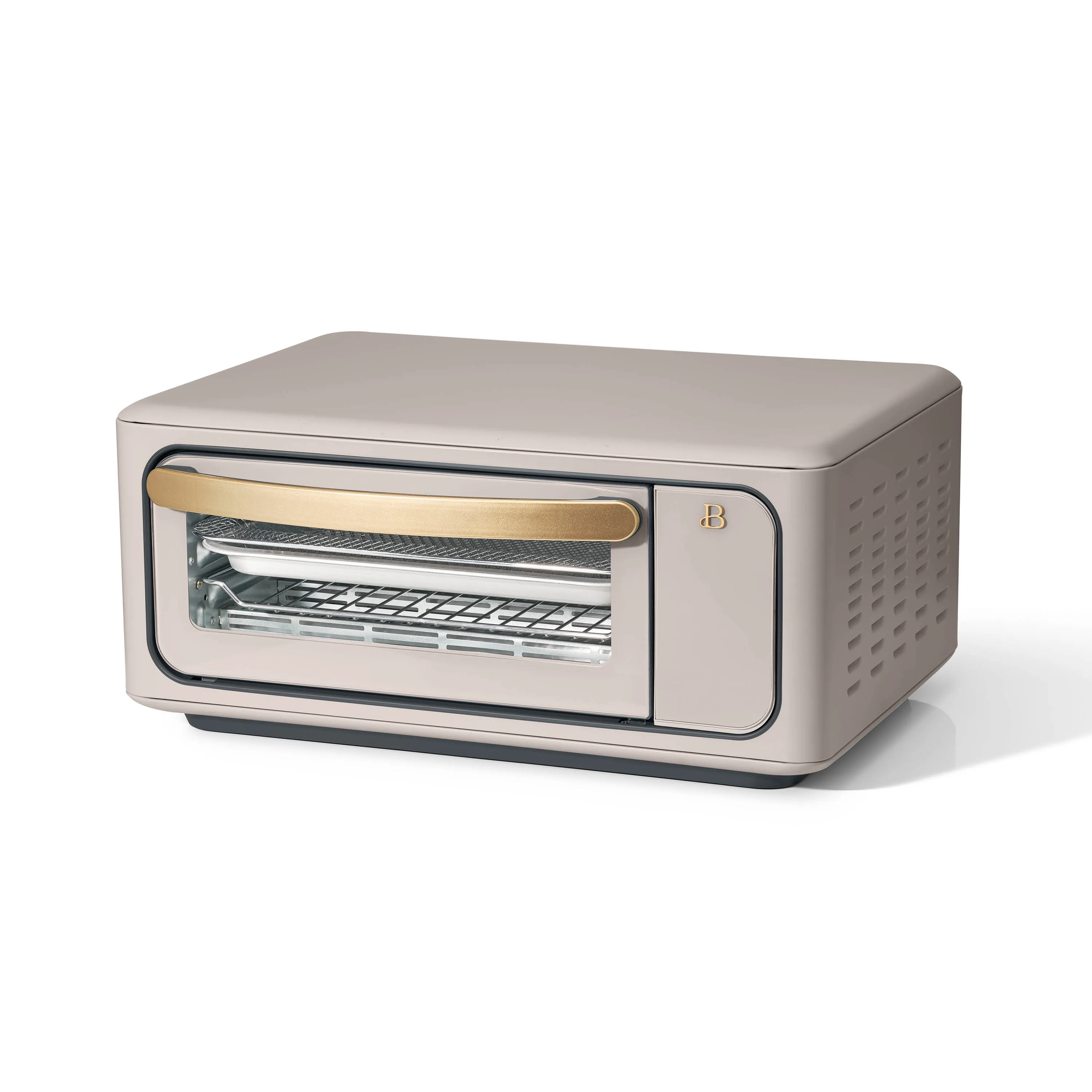 Beautiful Infrared Air Fry Toaster Oven, 9-Slice, 1800 W, Porcini Taupe - Image 2