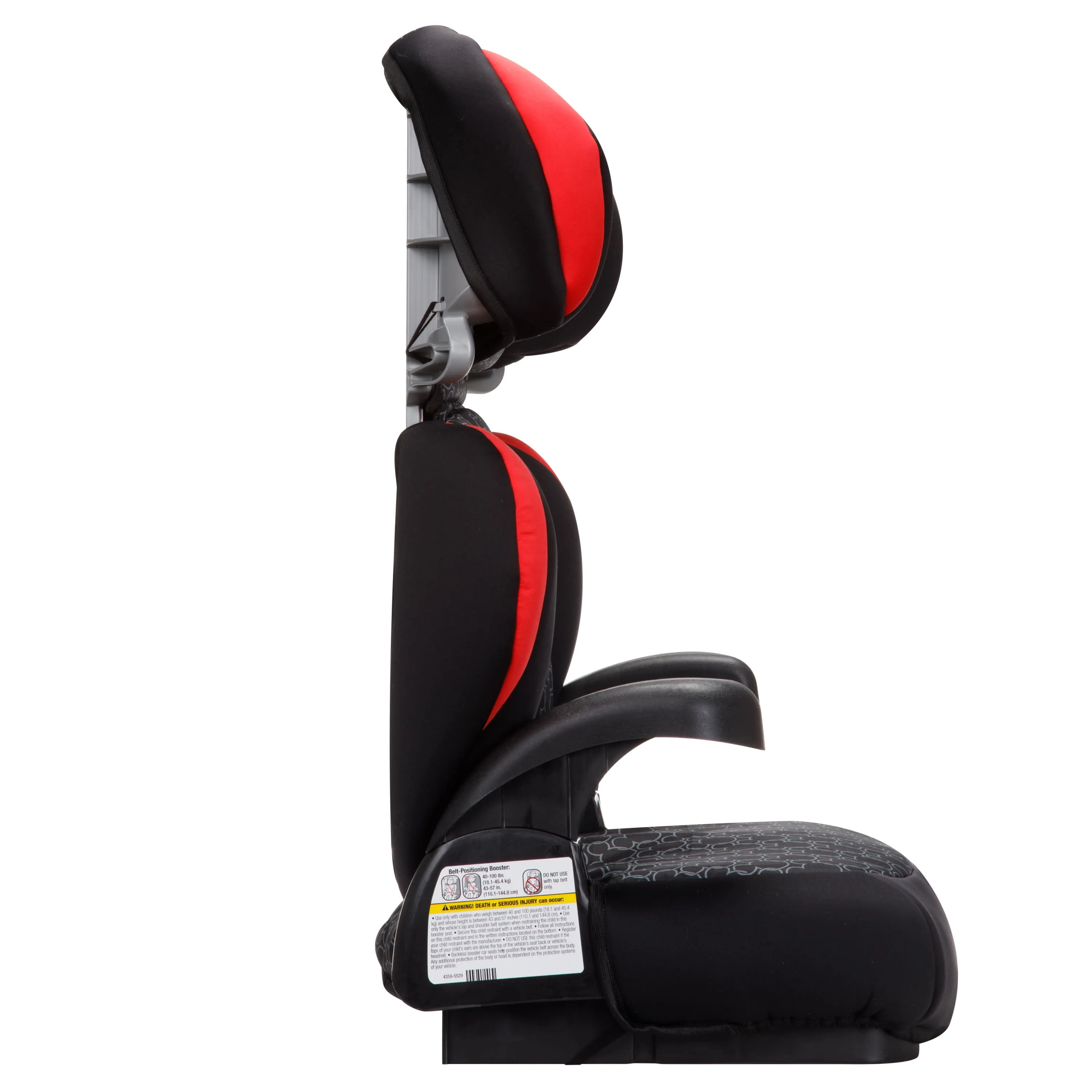 Belt-Positioning Booster Car Seat - Peeking Mickey - Image 3
