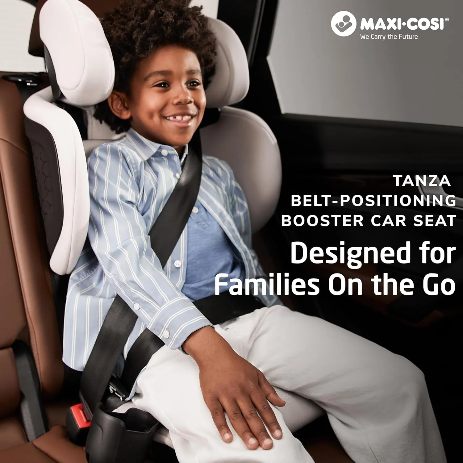 Belt-Positioning Booster Car Seat - Sea Shadow - Image 3