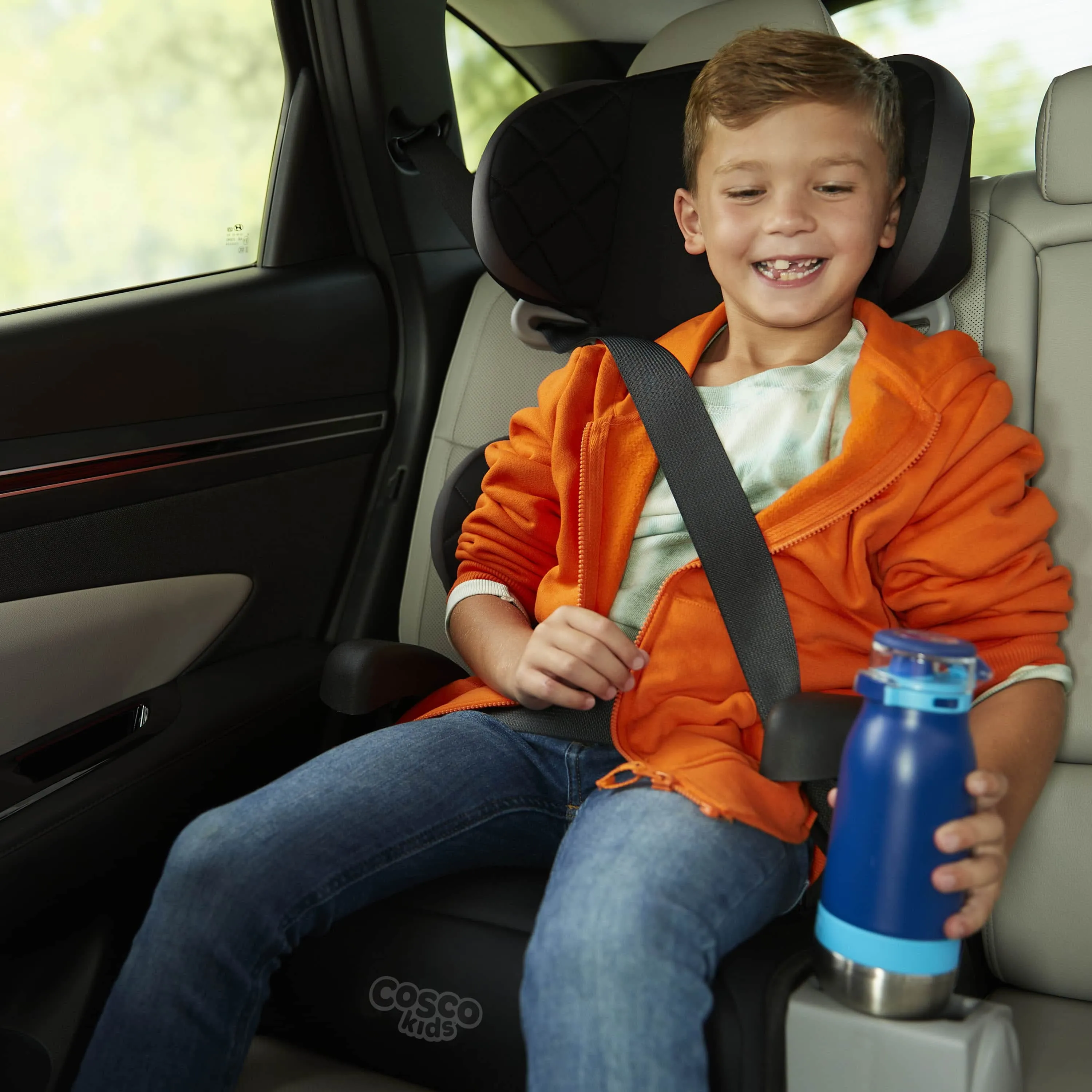 Belt-Positioning Booster Car Seat - Sonic Diamonds - Image 6