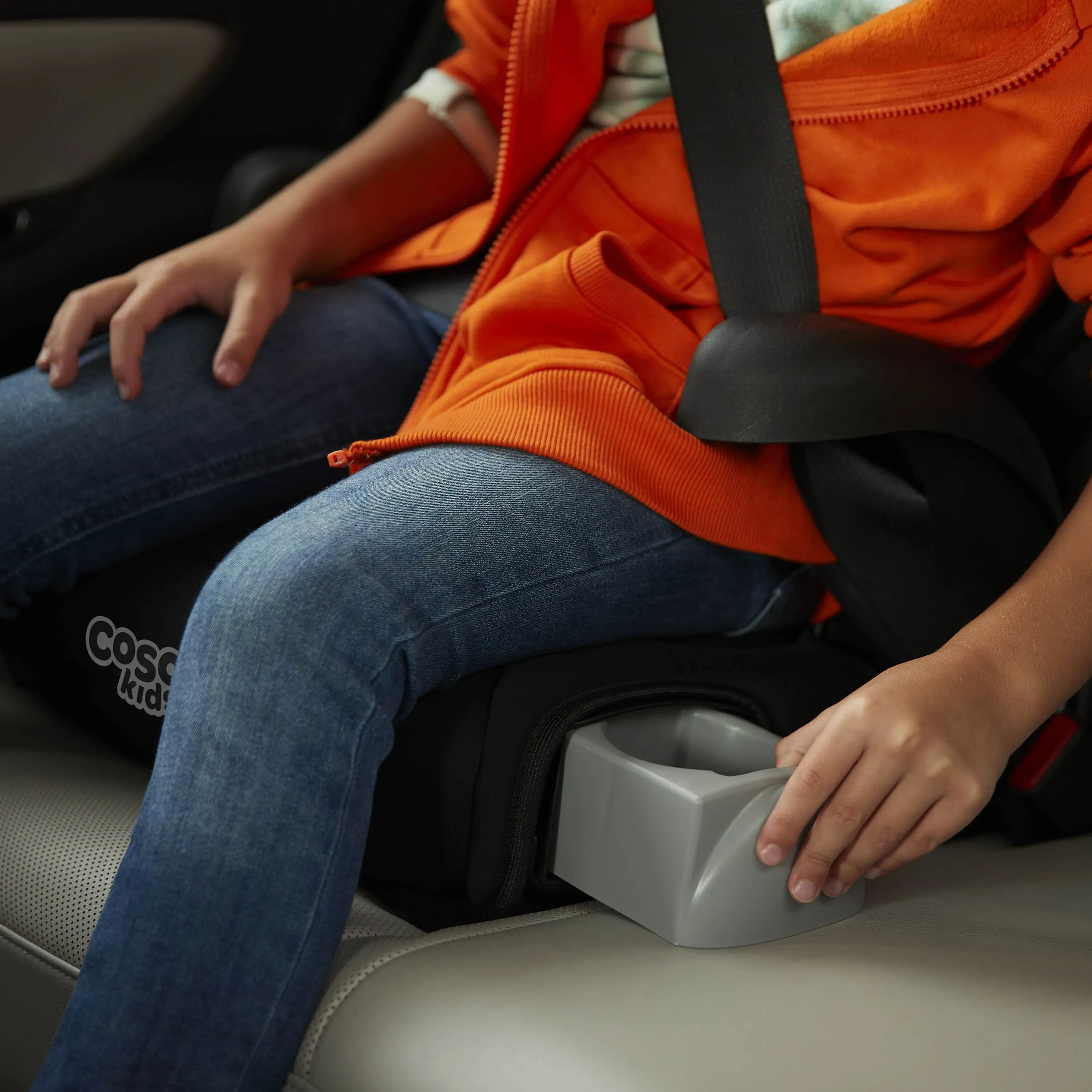 Belt-Positioning Booster Car Seat - Sonic Diamonds - Image 7