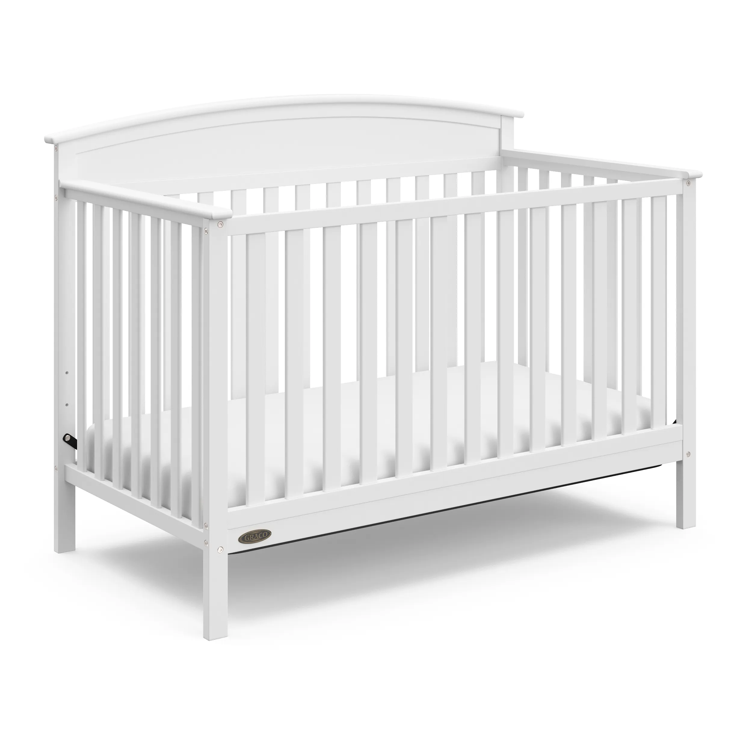 Benton 5-in-1 Convertible Crib - White