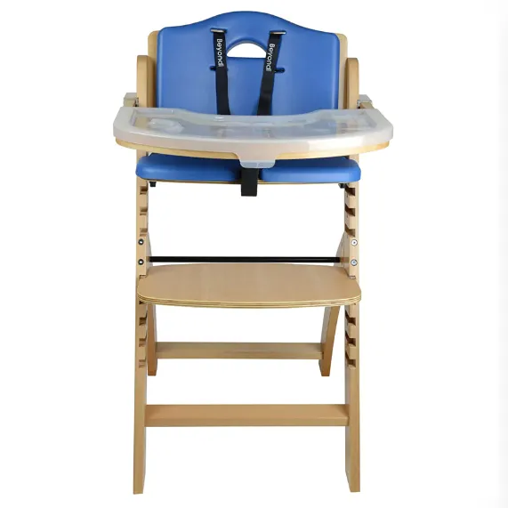Beyond Junior Y High Chair - Natural/Blueberry - Image 2