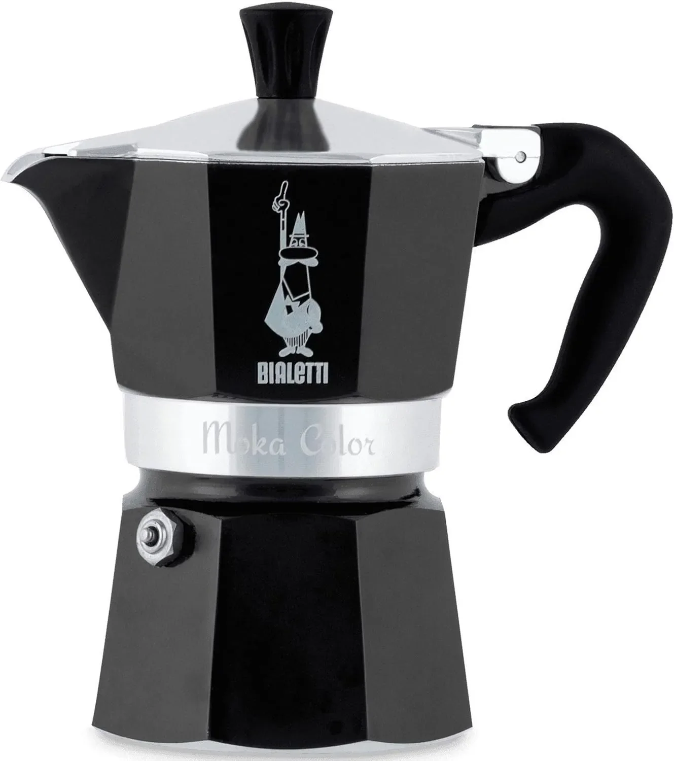 Bialetti Moka Express Black - 6 Cups - Image 2