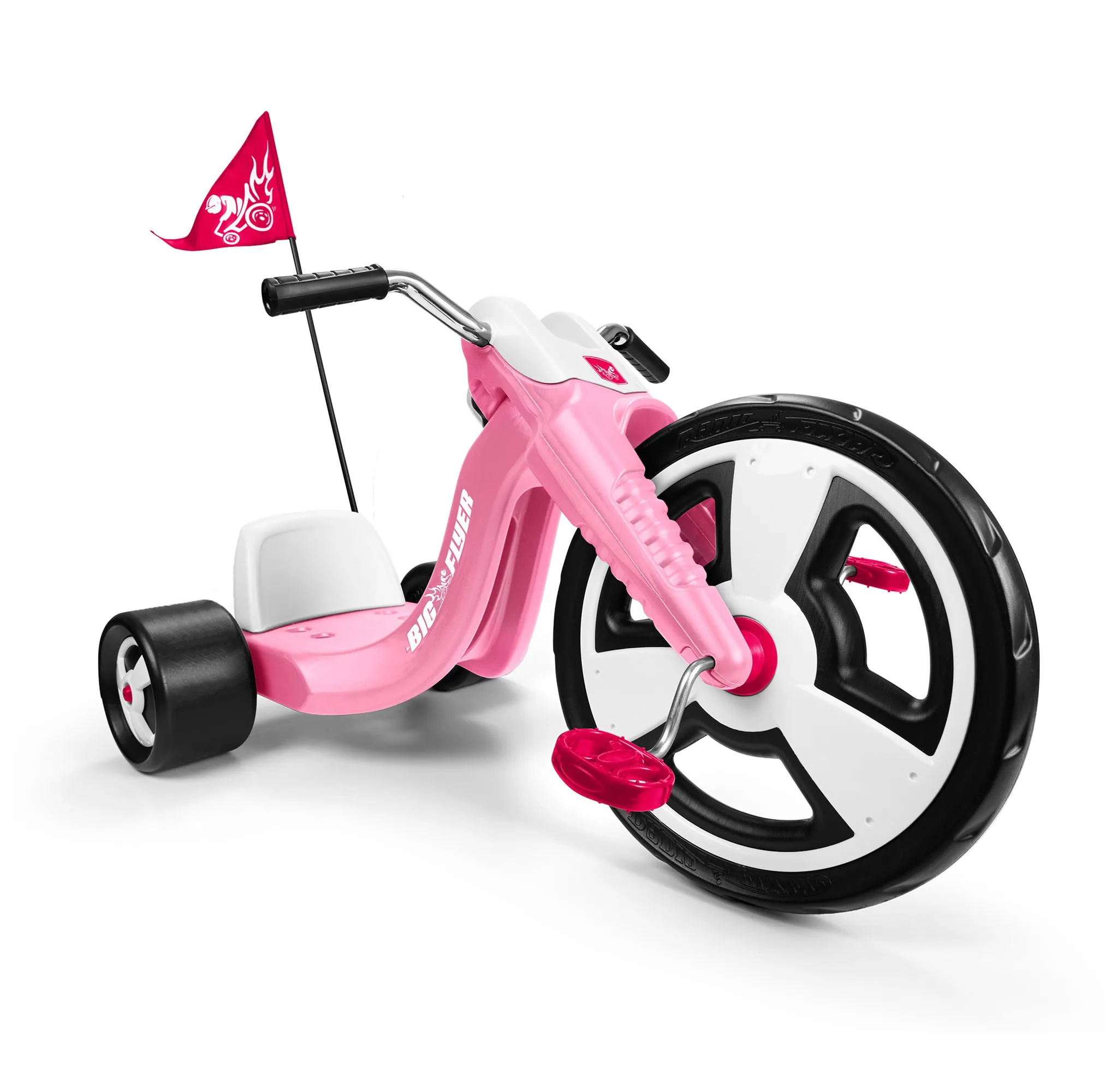 Big Flyer Sport Tricycle - Pink - Image 4
