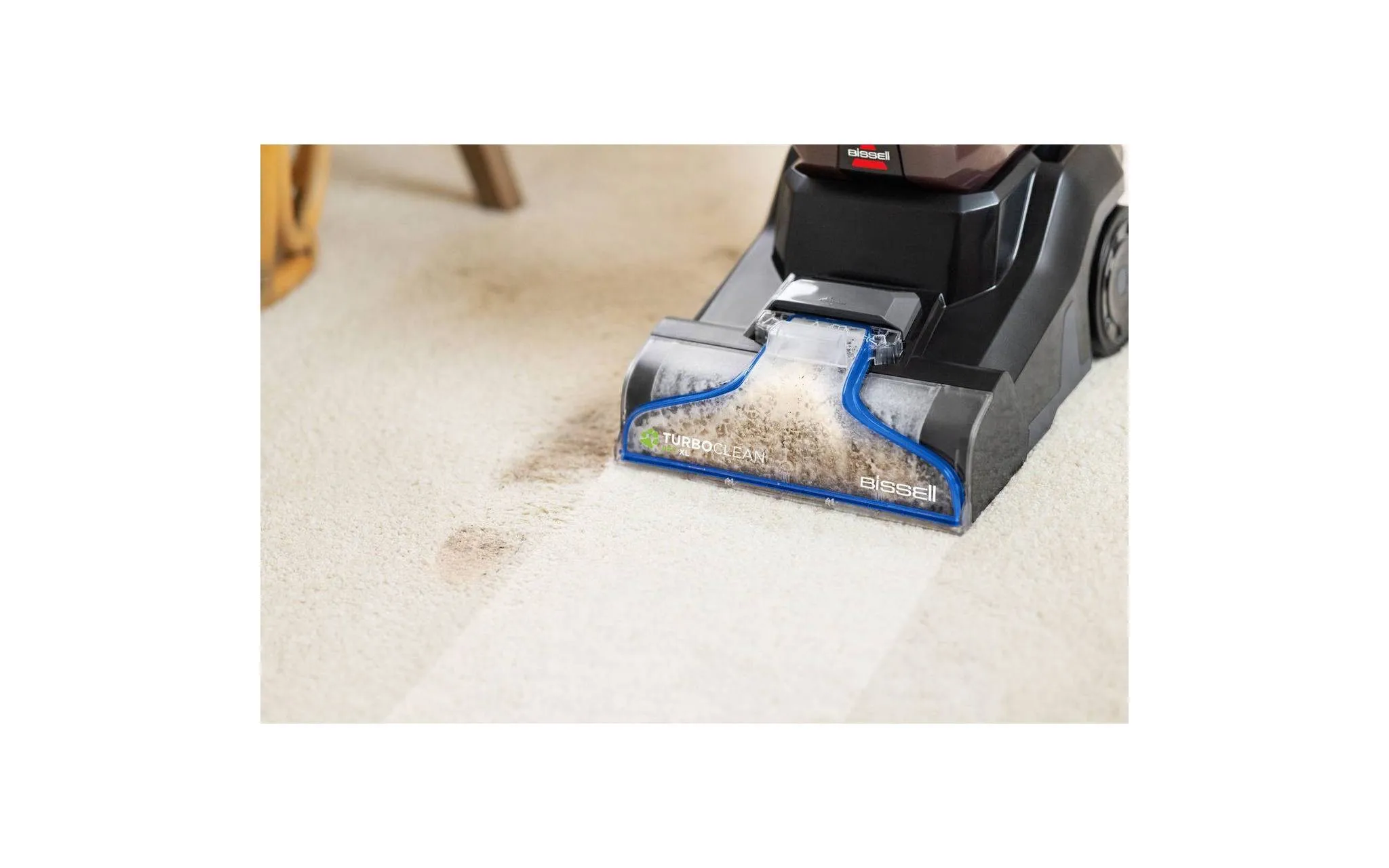 BISSELL TurboClean Pet XL Carpet Cleaner - 3738: Electric Carpet Shampooer Machine, 1-Gallon Tank, 20ft Cord, Black/Blue - Image 2