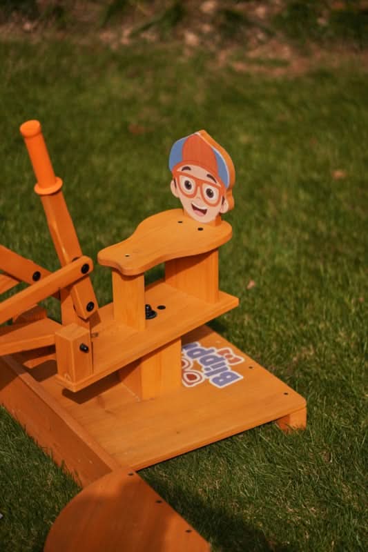 Blippi Excavator Ride-on Toy – Interactive Construction Fun for Kids - Image 2